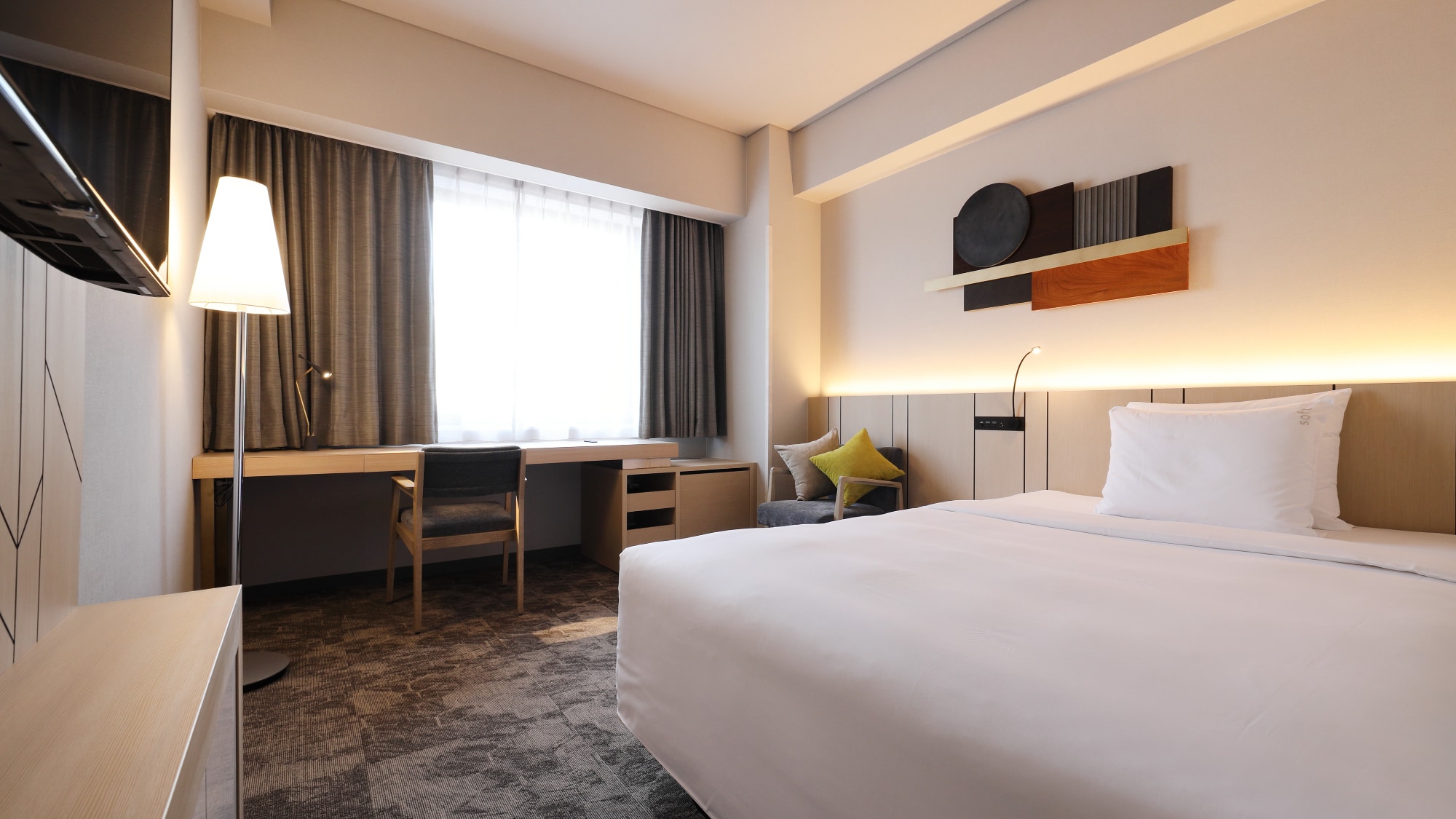 Standard Floor Double Room: Room: 20m²/Bed: 140cm x 1