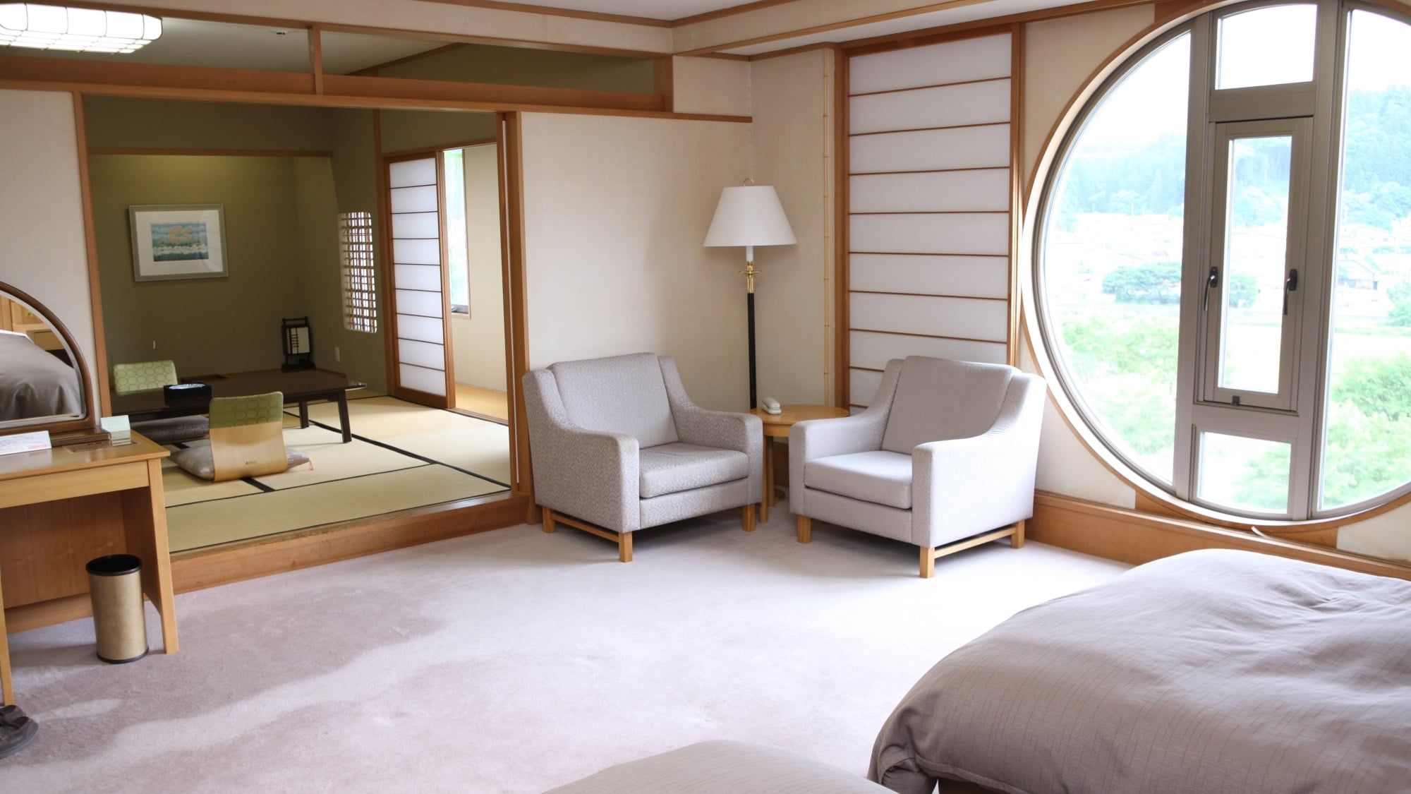 【日式和西式特色房】85平米帶檜木浴缸！