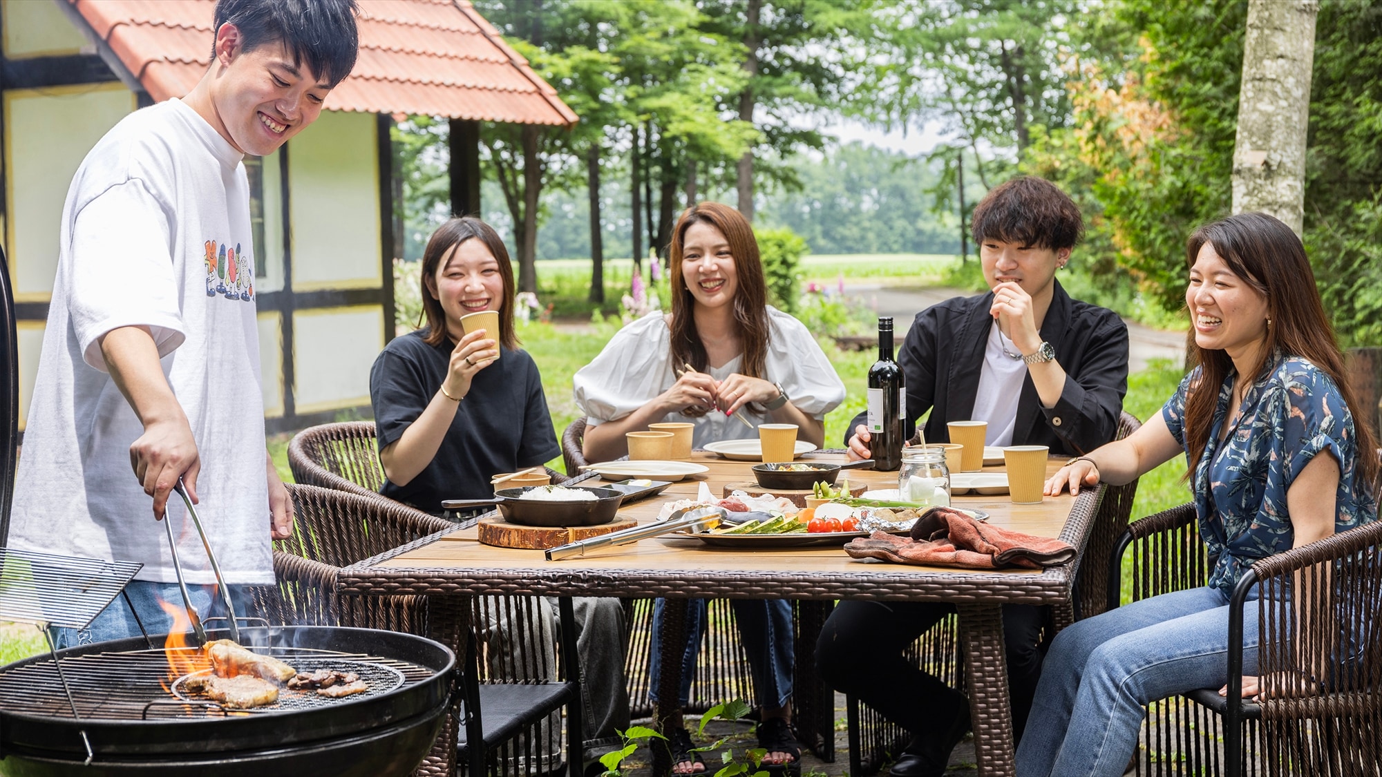 [Tất cả các tòa nhà được trang bị không gian BBQ]