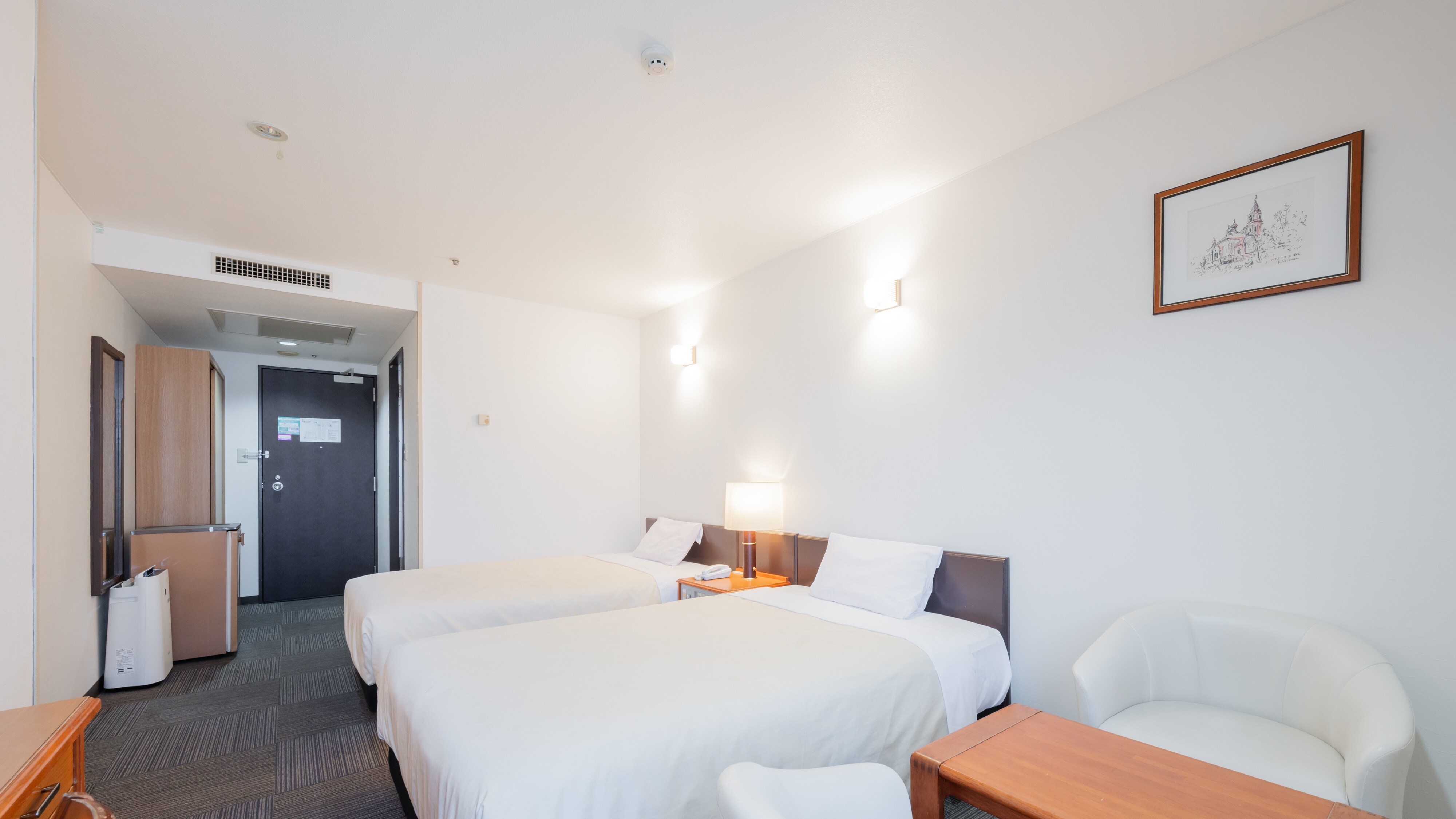 Standard twin (23㎡) bed width 120cm