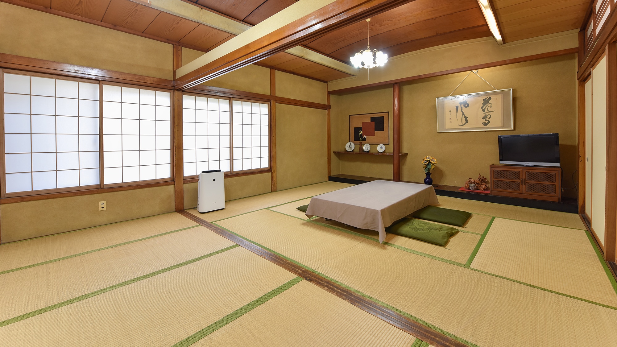 ※【日式房间 22.5张榻榻米】适合团体及家庭入住。