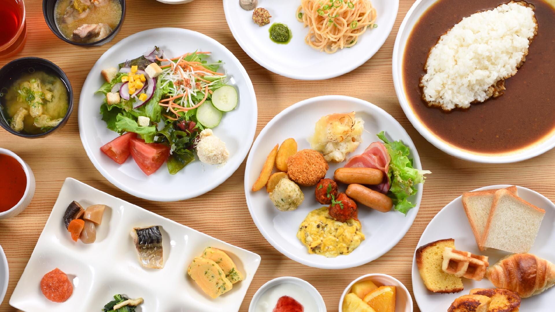 Example of breakfast buffet (Salvatore Cuomo Market, Building 1)