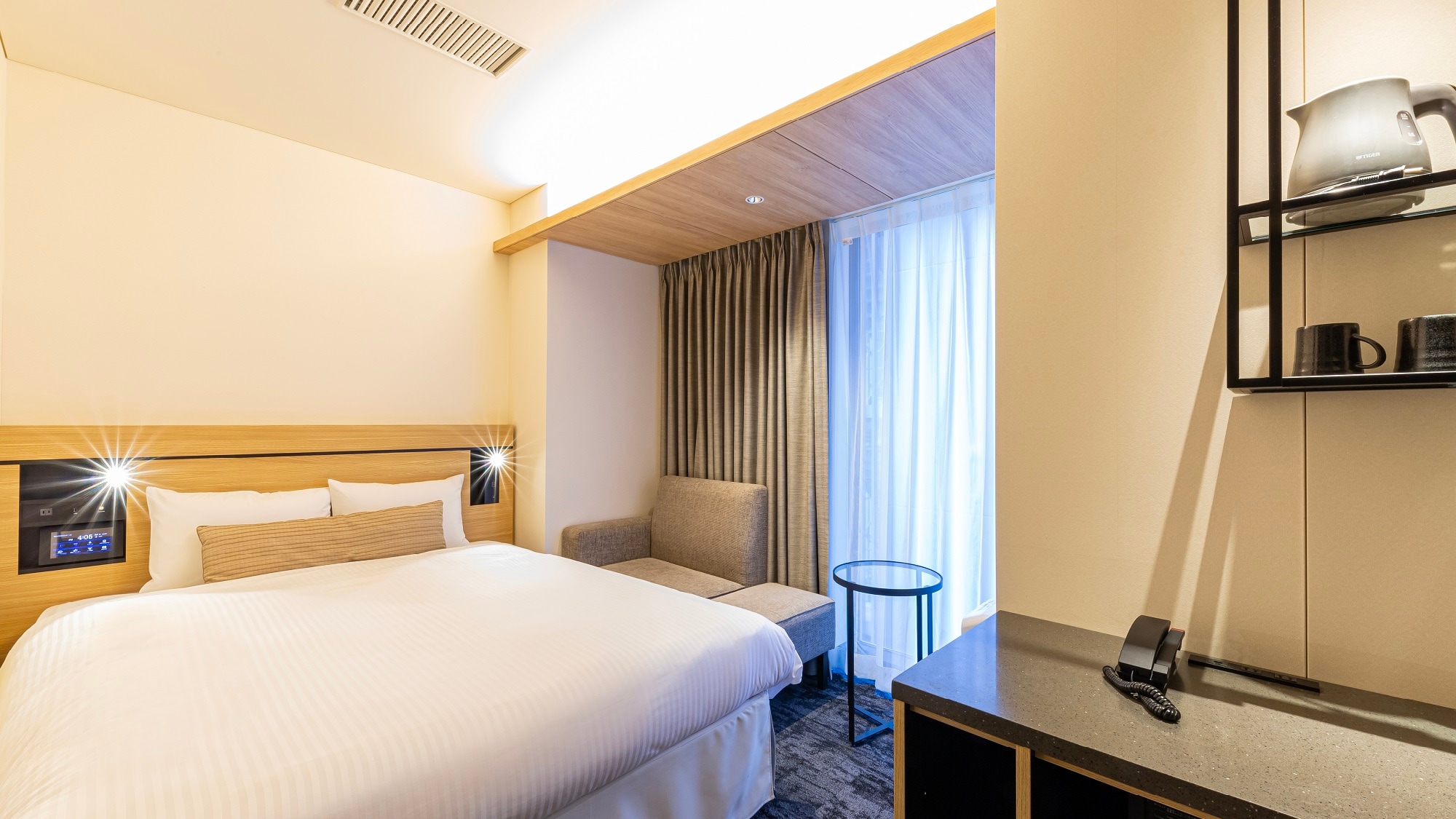 Non-smoking standard double room [17㎡]
