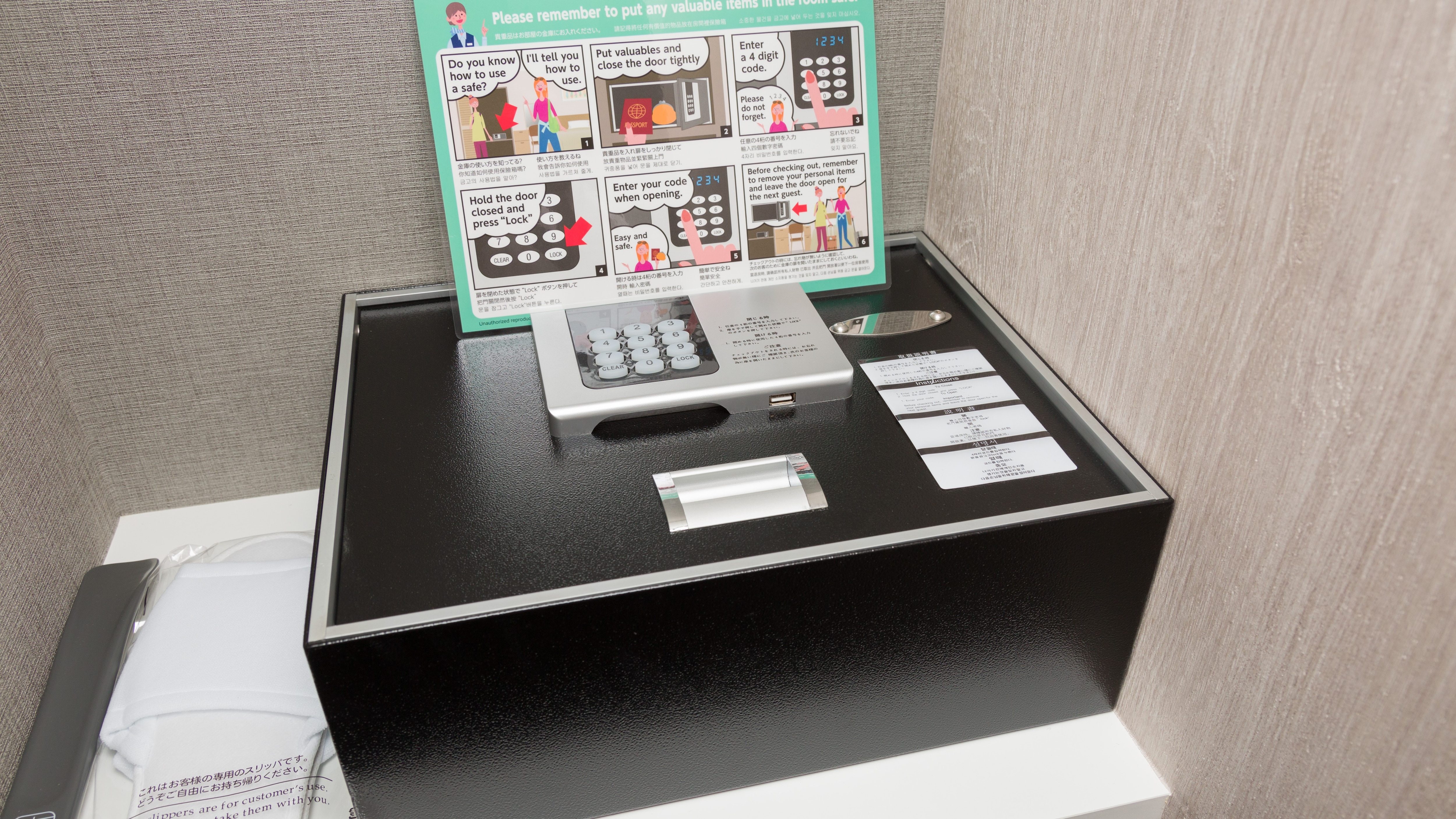 Safety deposit box