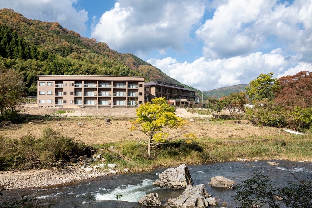 A relaxing rural resort