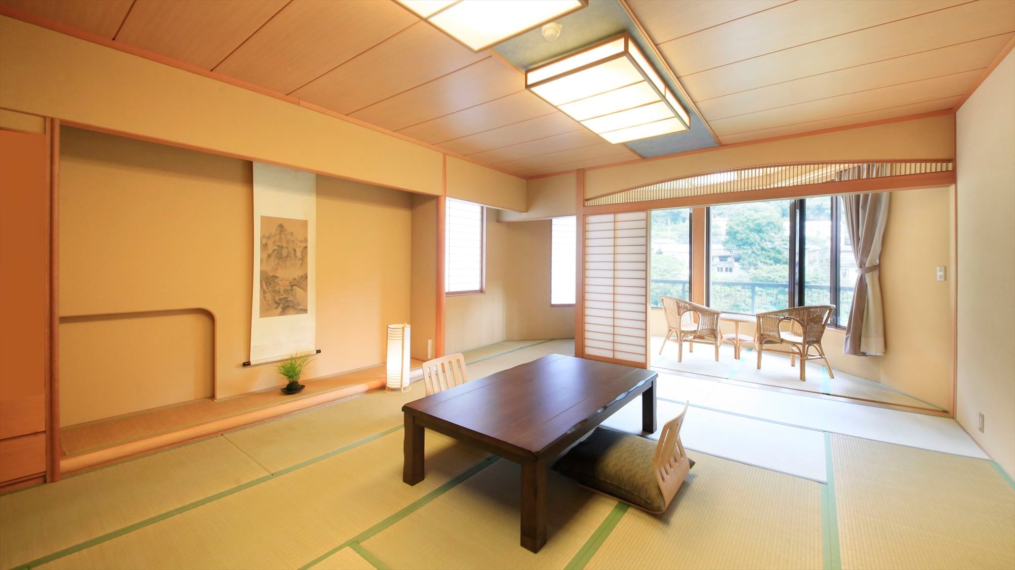 [Room overlooking the Tone River] Japanese-style room 15 tatami mats (example)
