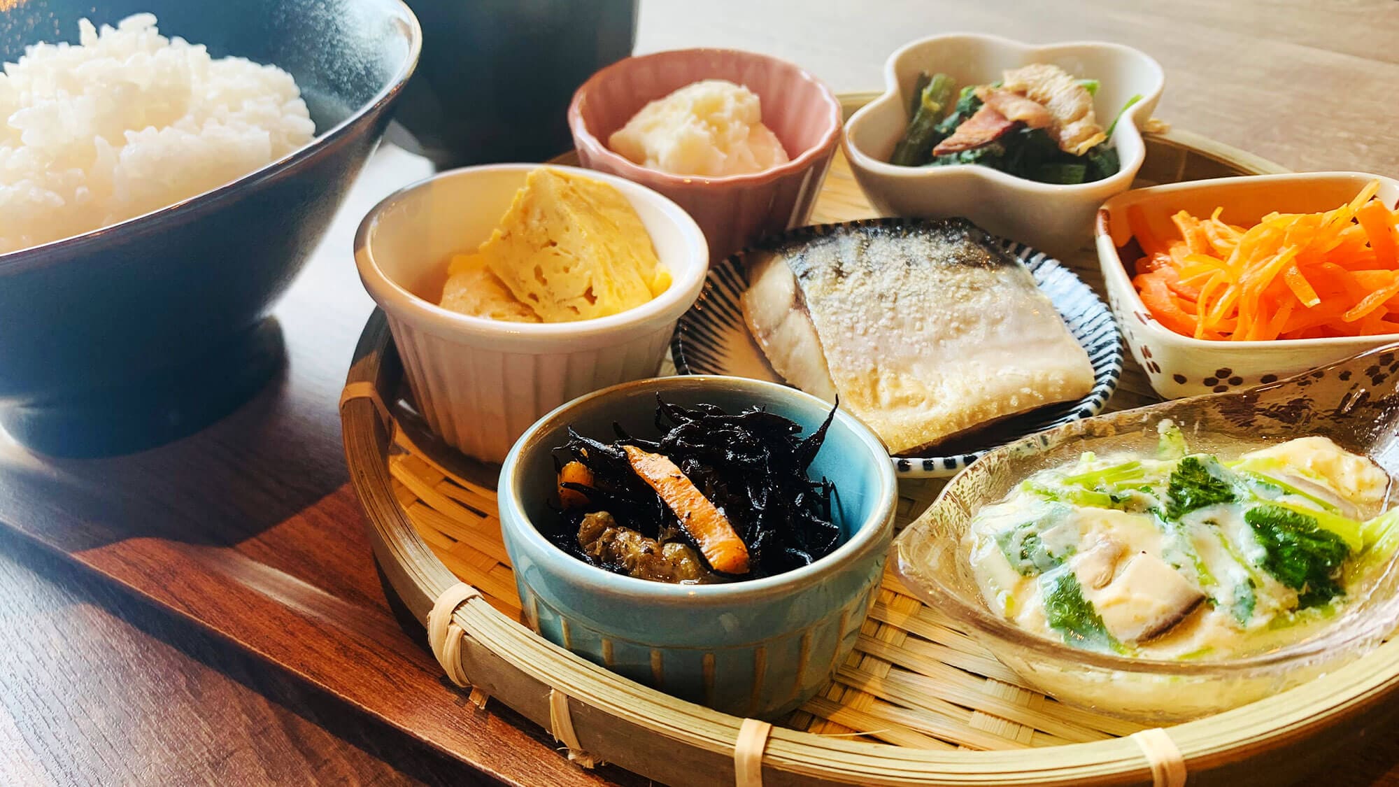 Breakfast example (Japanese)