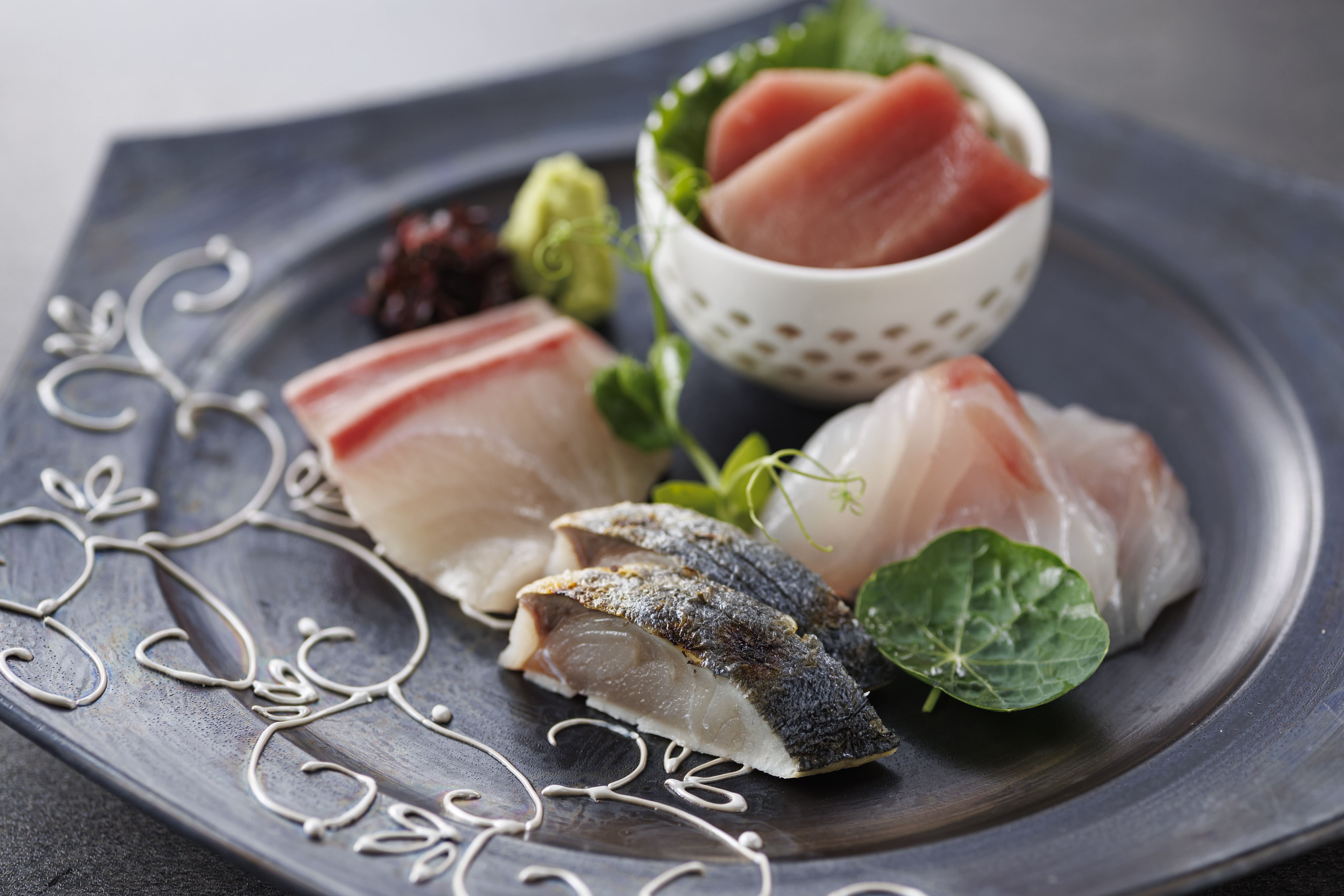 Takumi Course Winter Menu December 1st - February 28th Sashimi