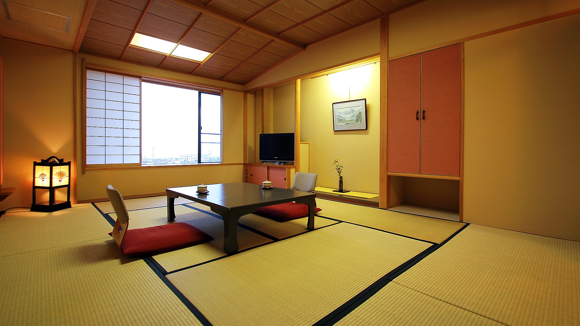 An example of a standard Japanese-style room