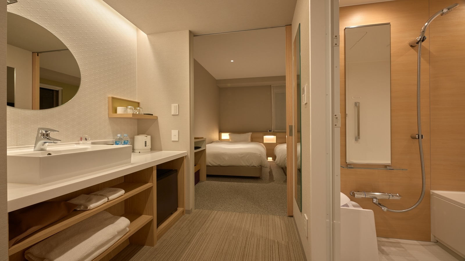 [Corner twin room]