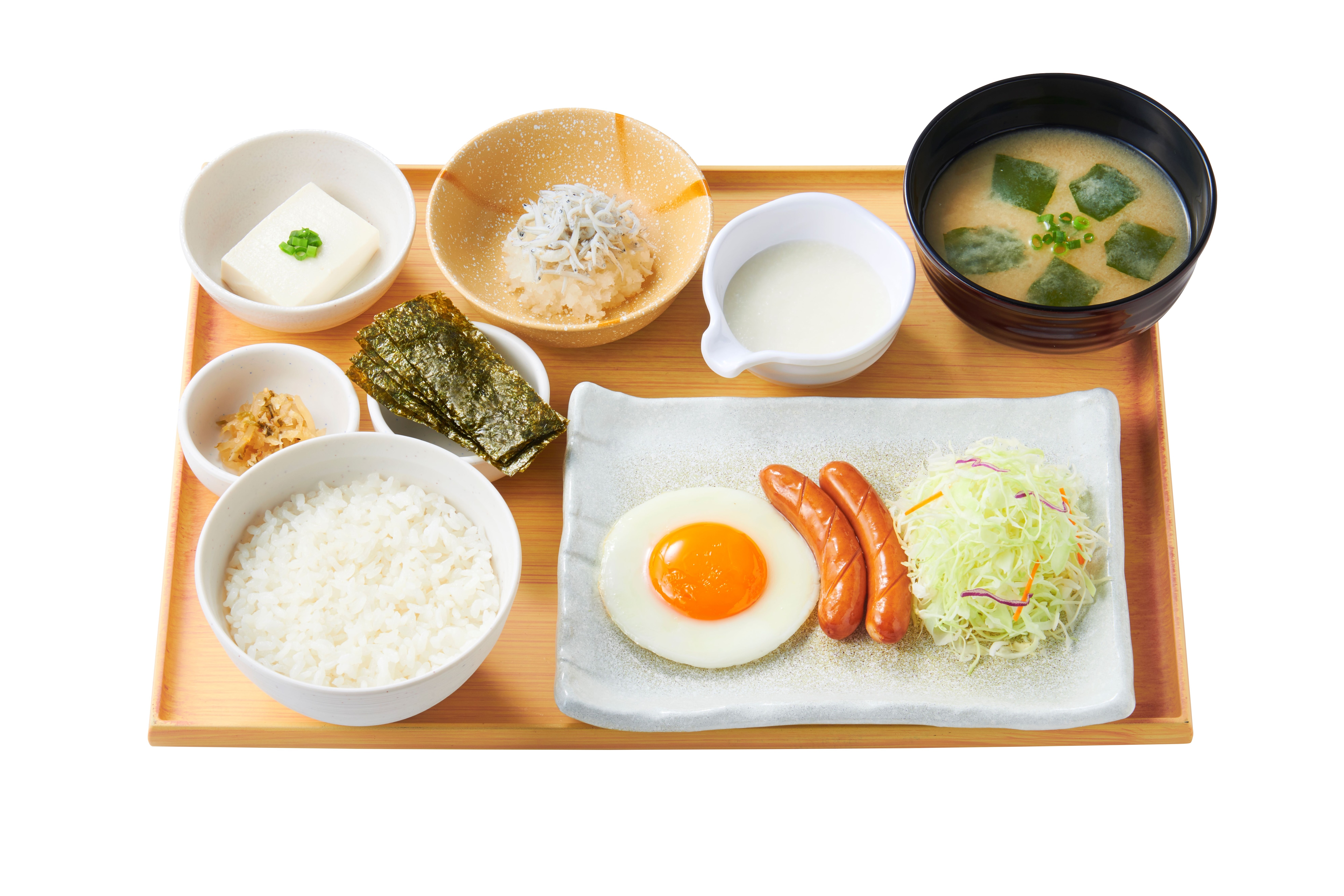 Fried egg (Japanese set meal)