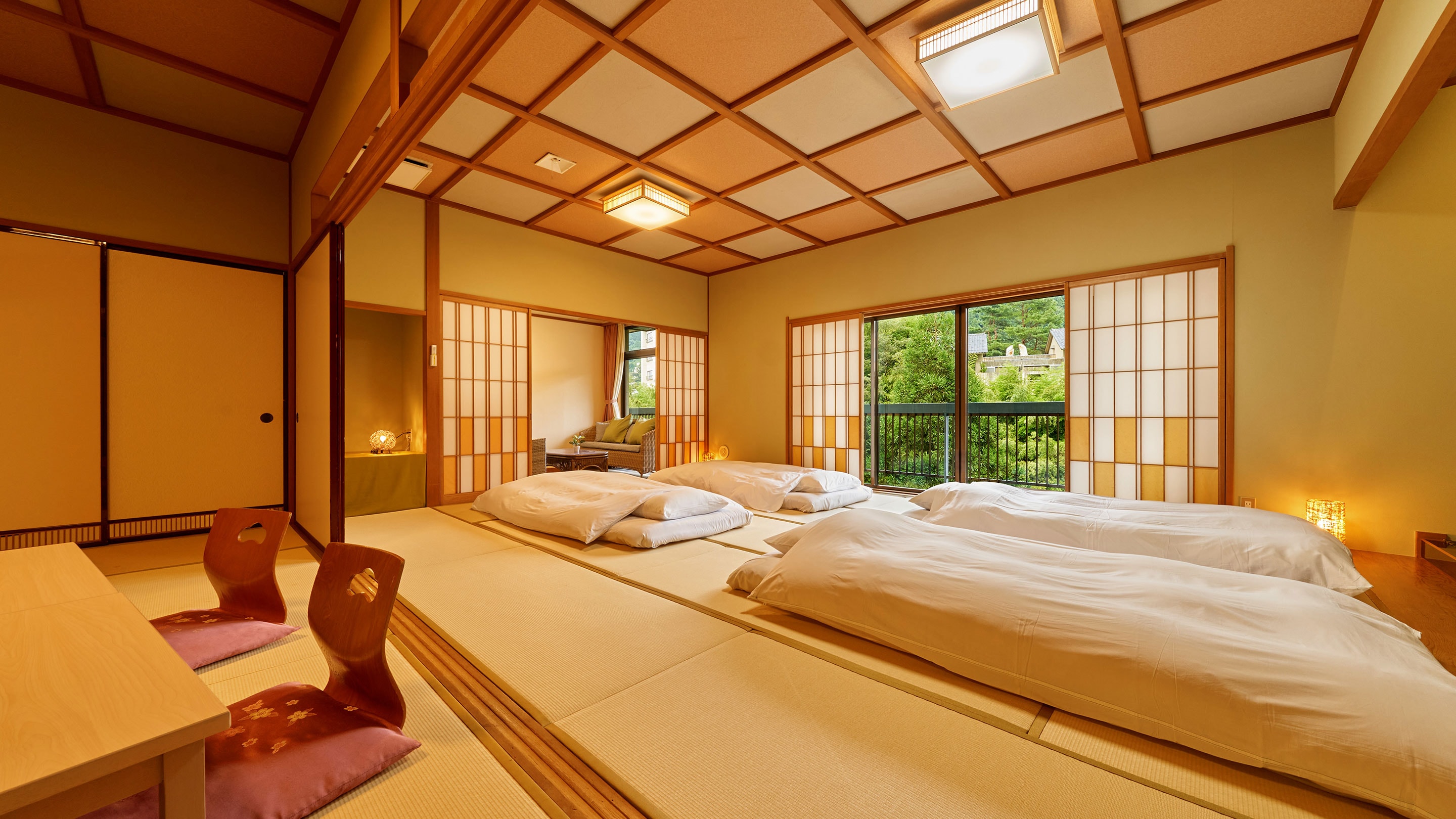 Hai phòng cao cấp theo phong cách Nhật Bản *Ví dụ về phòng dành cho khách