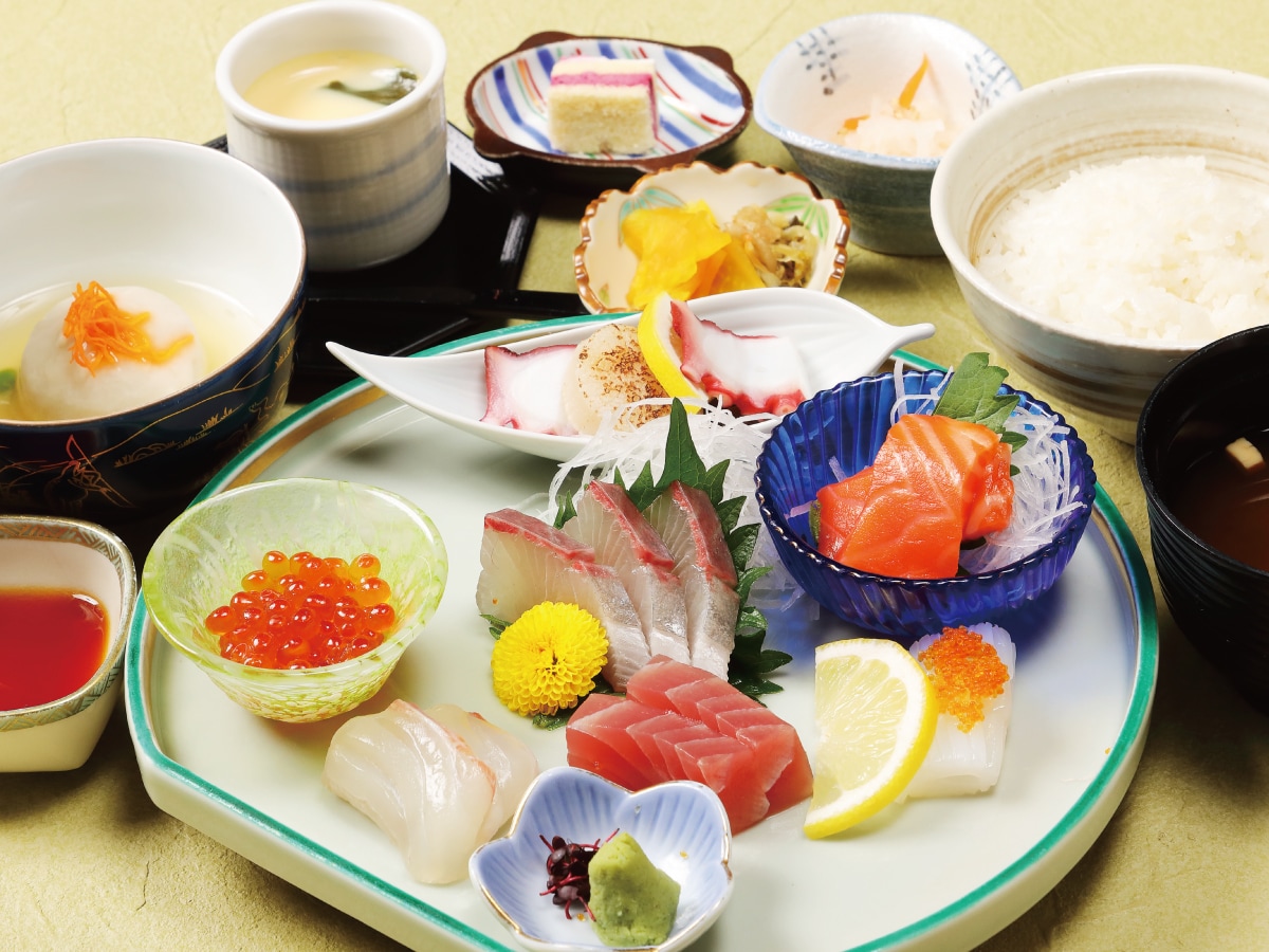 Sashimi set meal