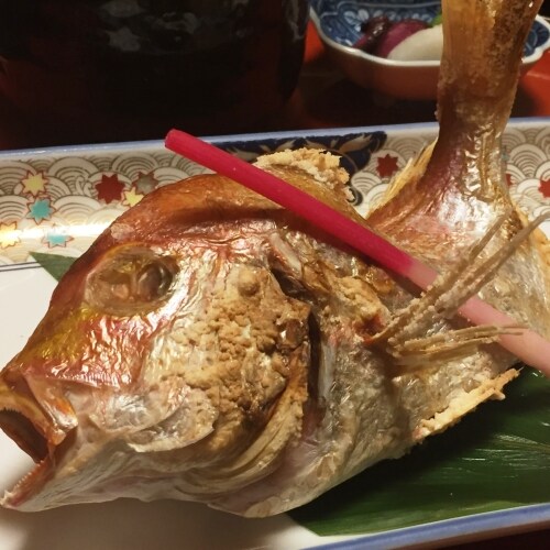 [Plan image] Grilled sea bream with salt
