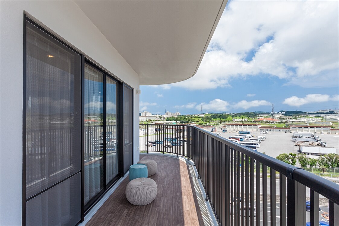 View from the balcony
