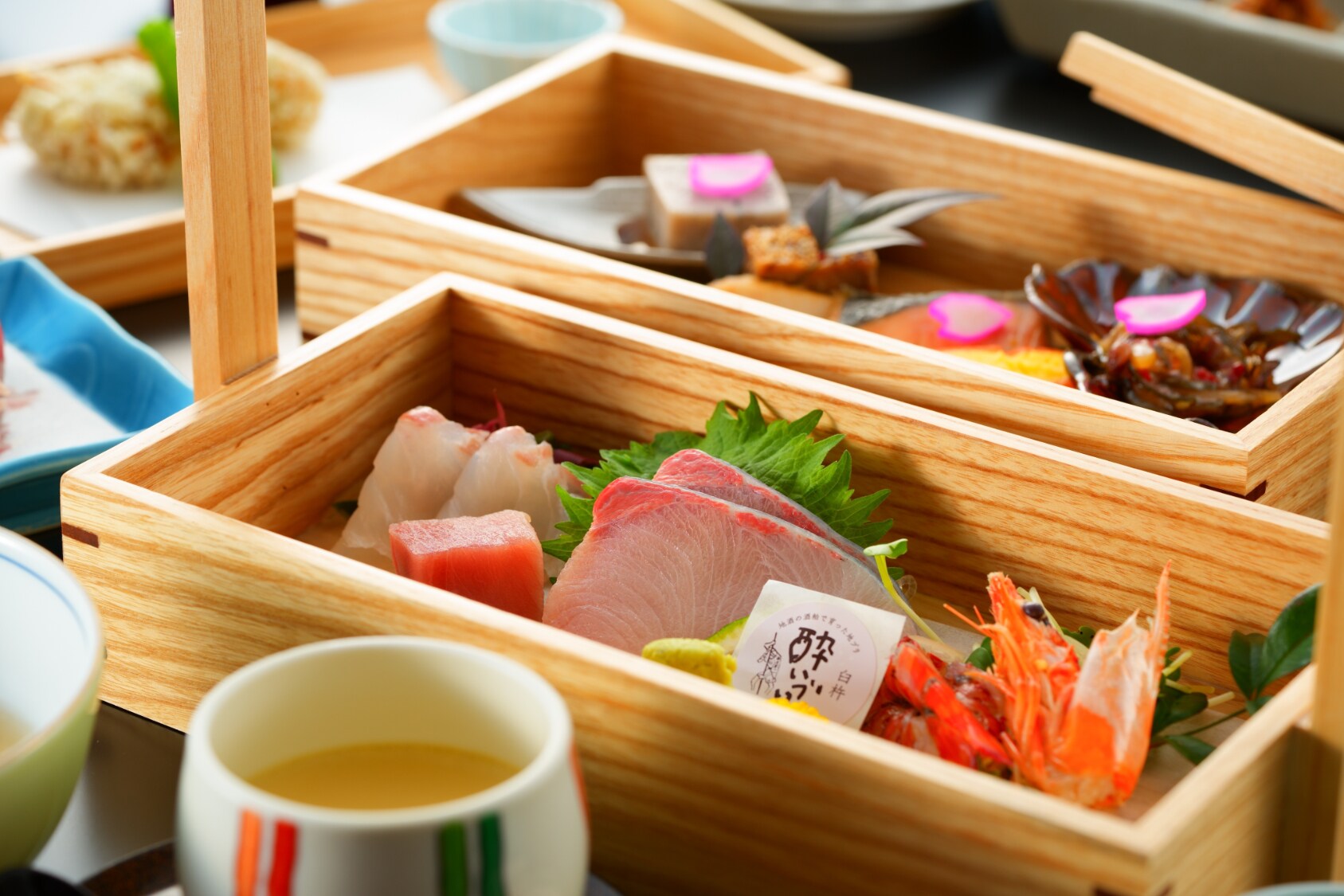 Image of seasonal kaiseki course