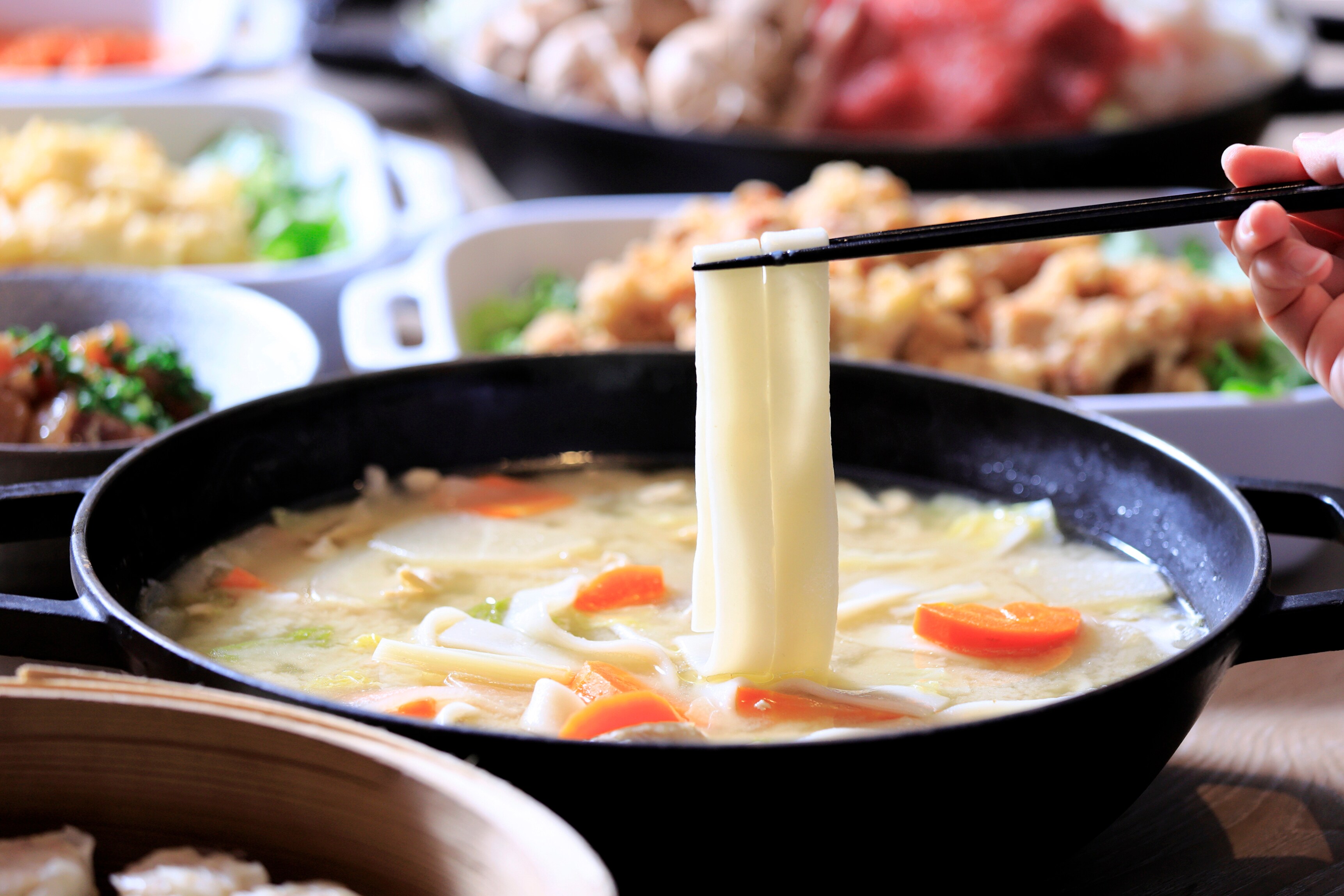 Món ăn địa phương của Oita "Dango-jiru"