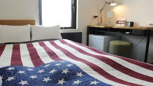 American Flag Bed Throw Standard Room