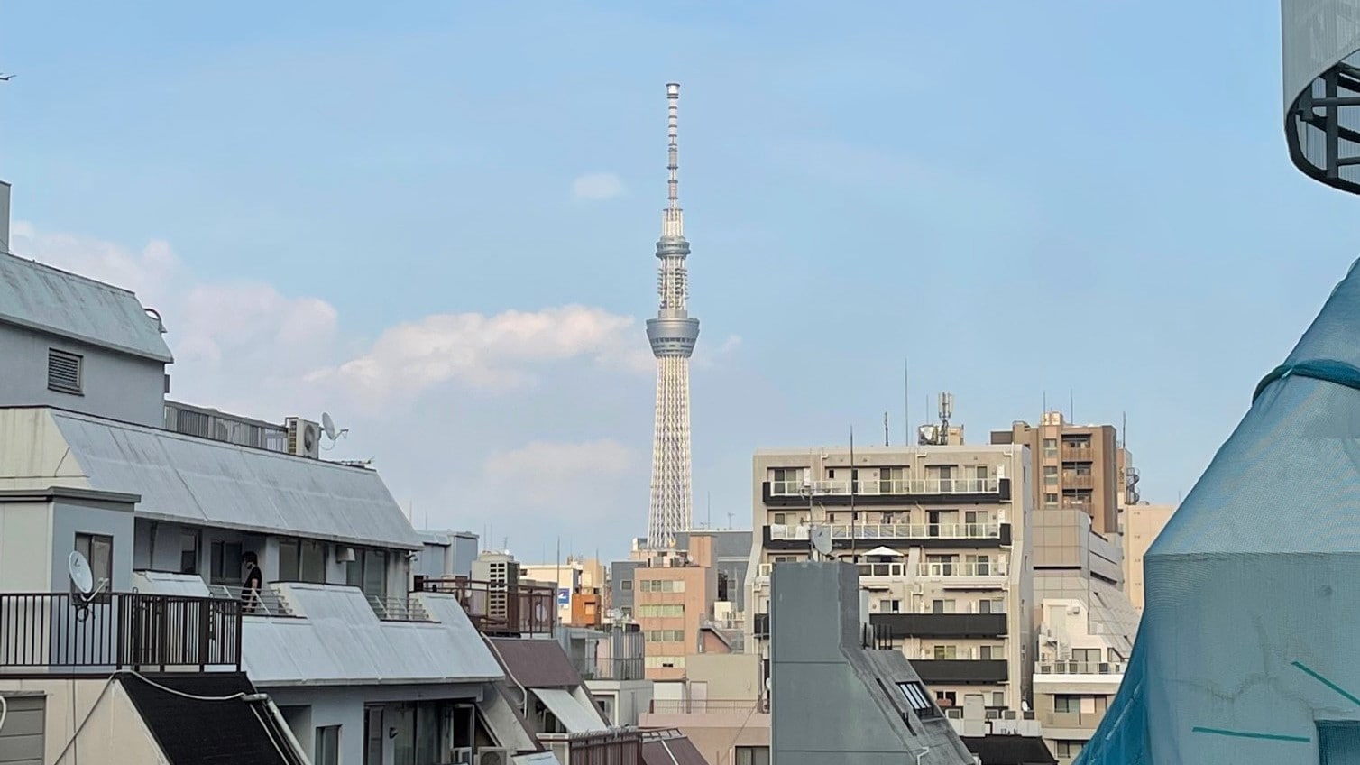 Tokyo Sky Tree (daytime) -From the guest room-