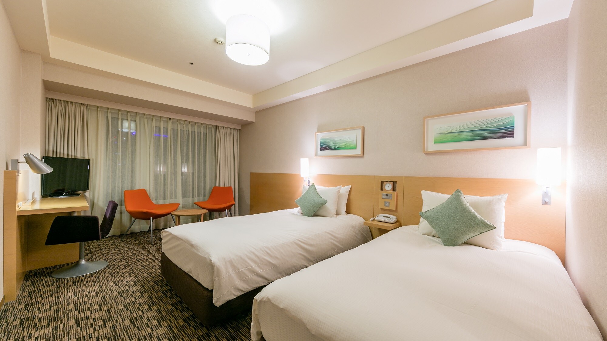 Park Side Twin Room (23.3㎡)