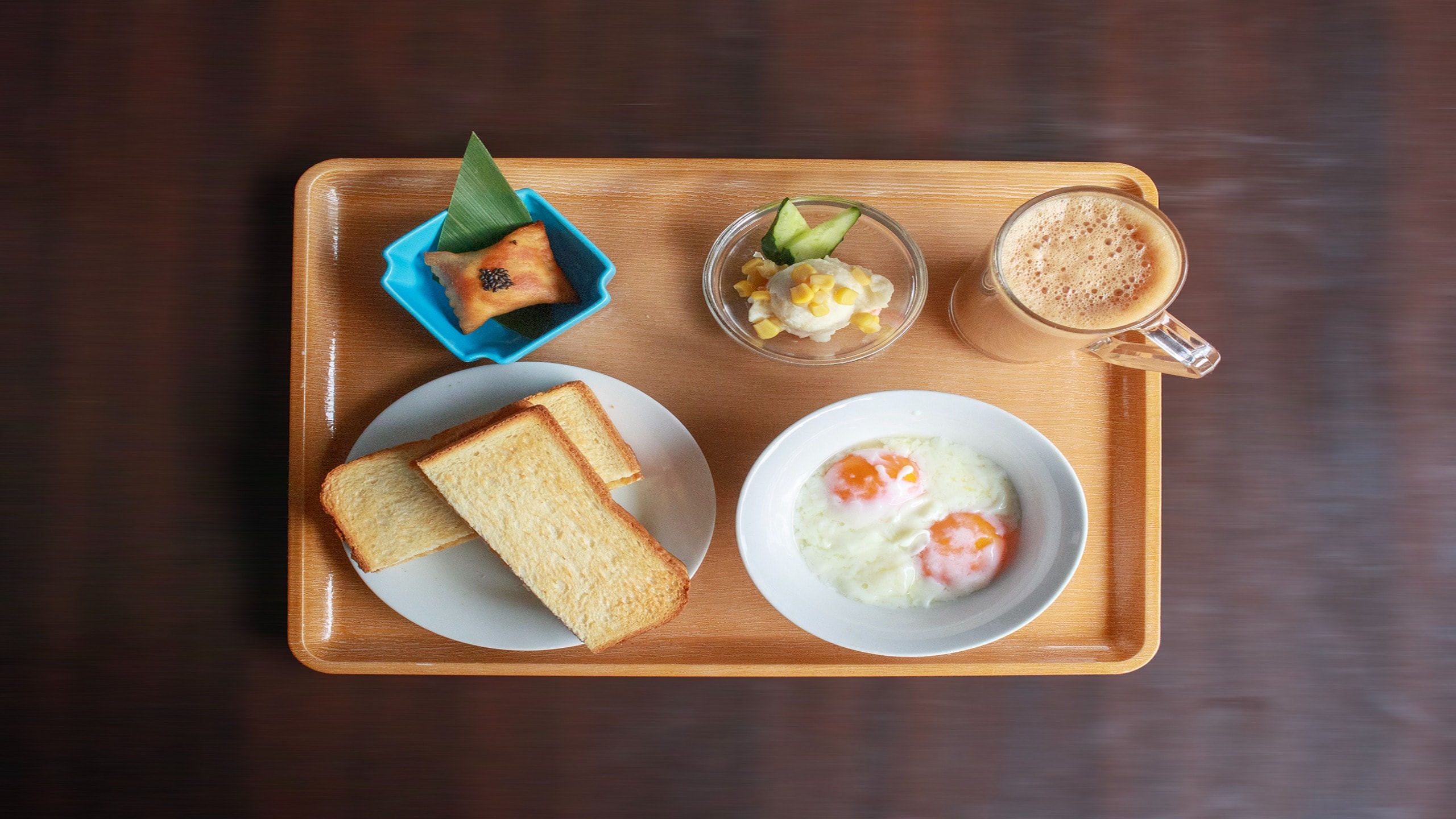 ■Sarapan Kaya Toast & Ondama Malaysian Set