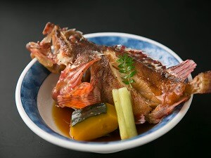 Simmered seasonal fish