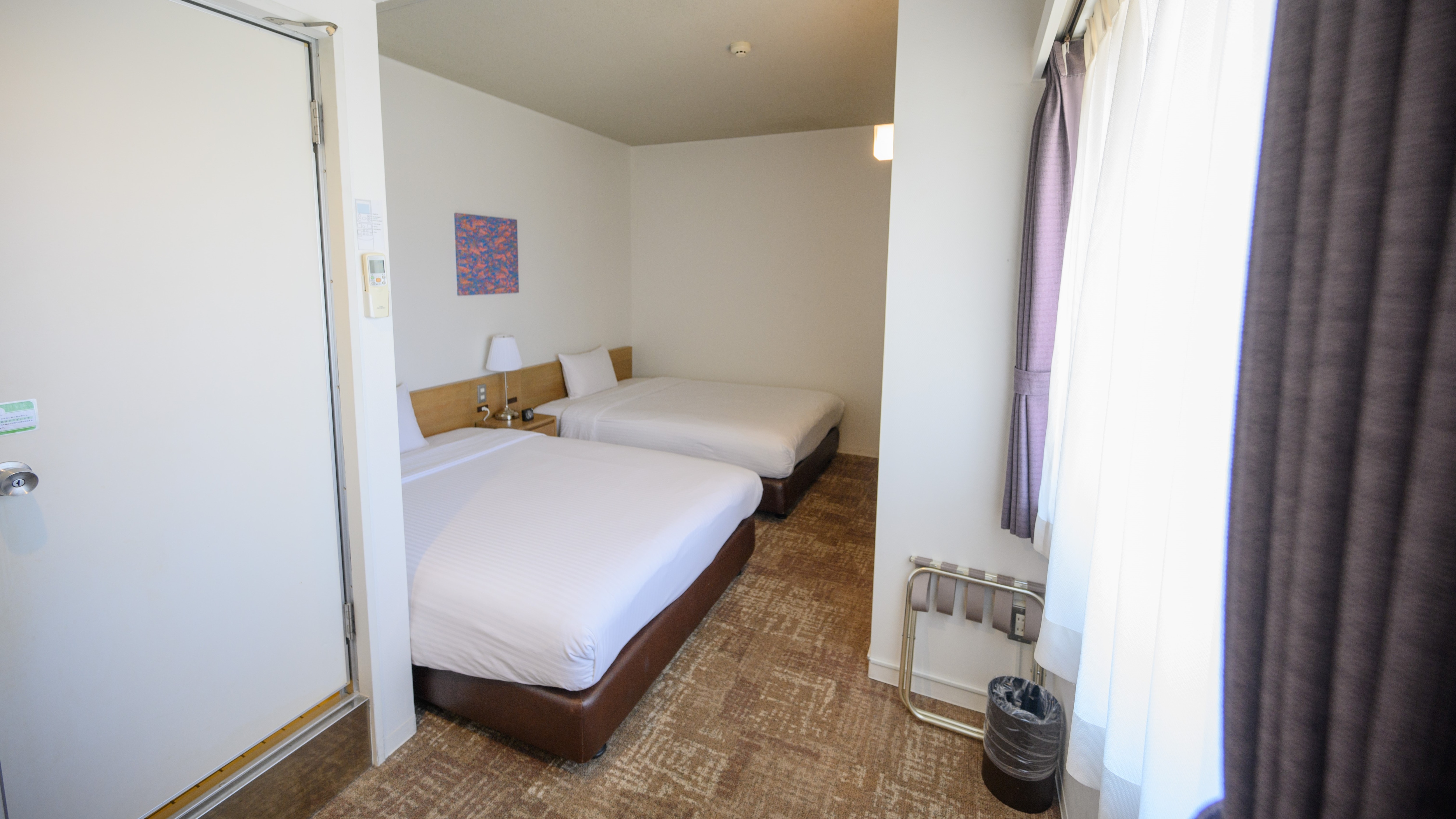 ◆Wide Twin Room/Slightly wider twin room where you can relax in a spacious space. (Example guest room)