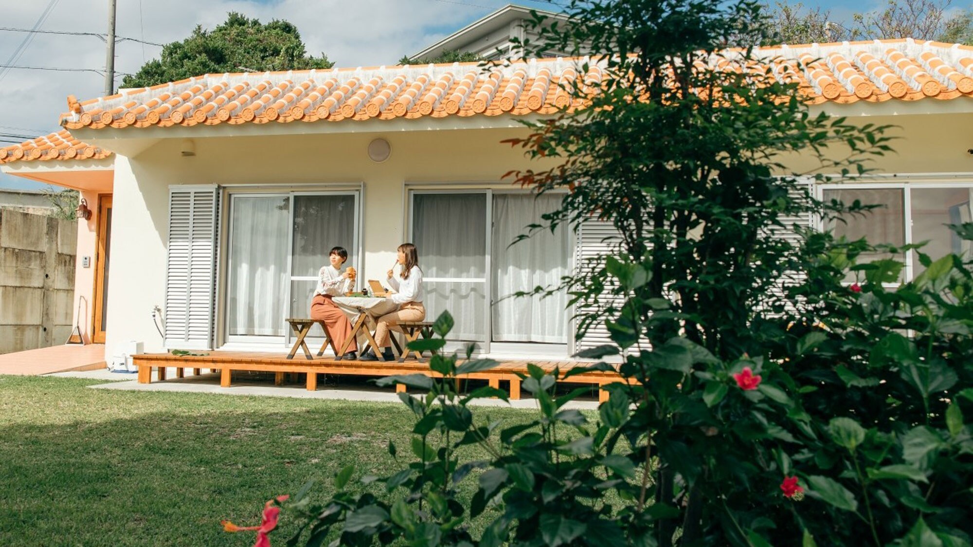 *【設施】露台小憩