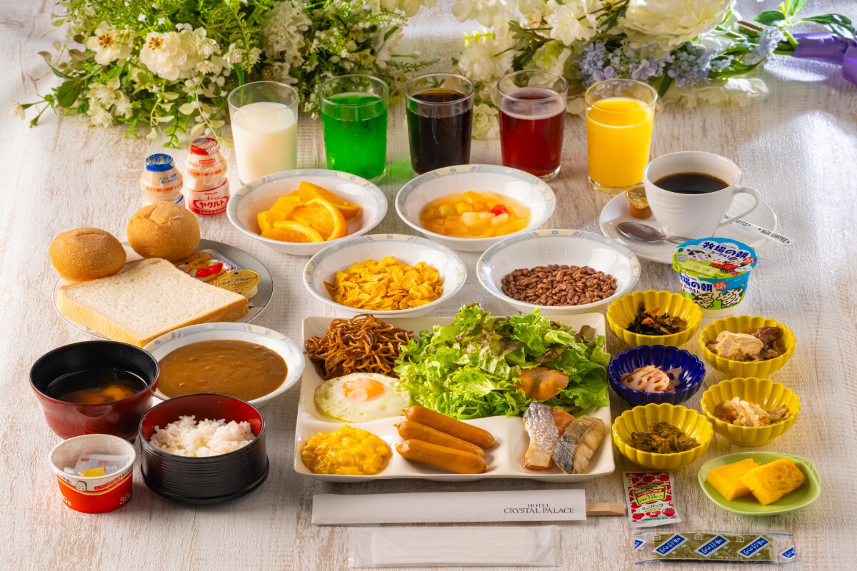[Ăn sáng] Bữa sáng tự chọn (7:00-10:00 *Giờ gọi món cuối cùng là 9:30)