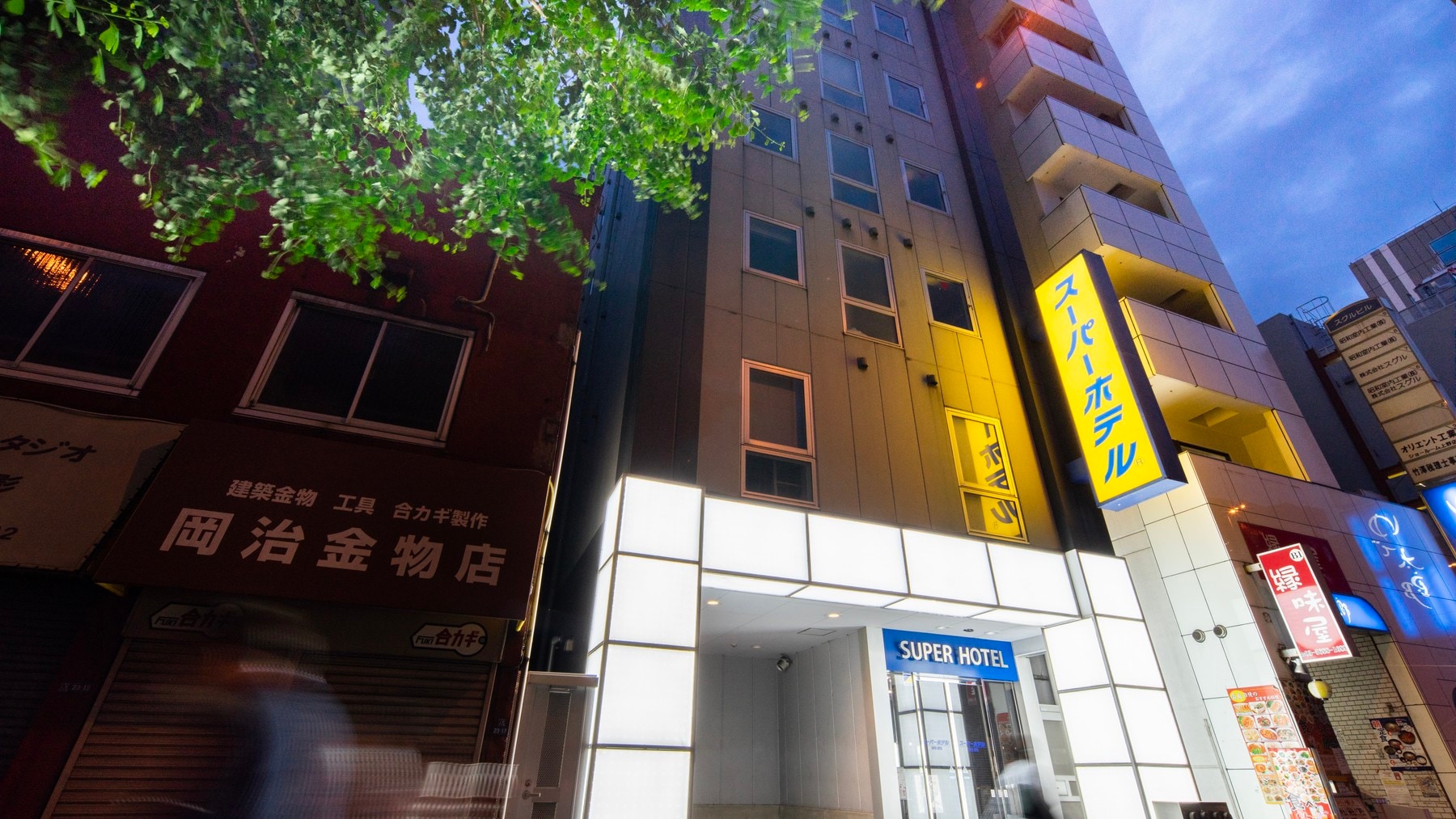 This is what it looks like at night ♪