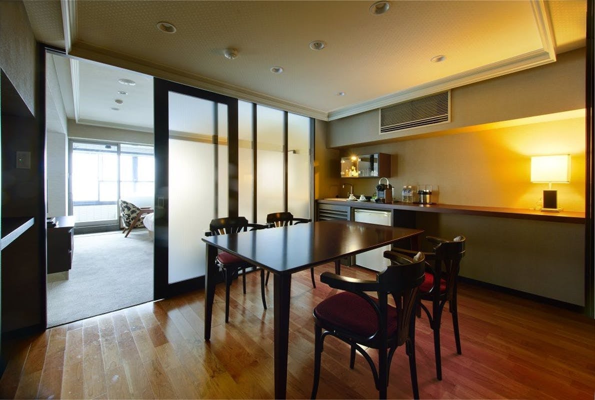 [Guest room with open-air bath] -Starry sky song floor (5th floor)-"Starry sky song"