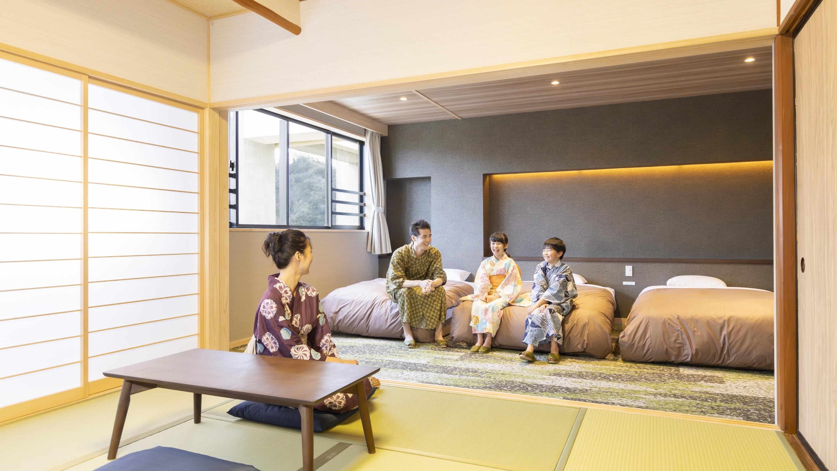 Superior Japanese-Western triple room *Example of a guest room