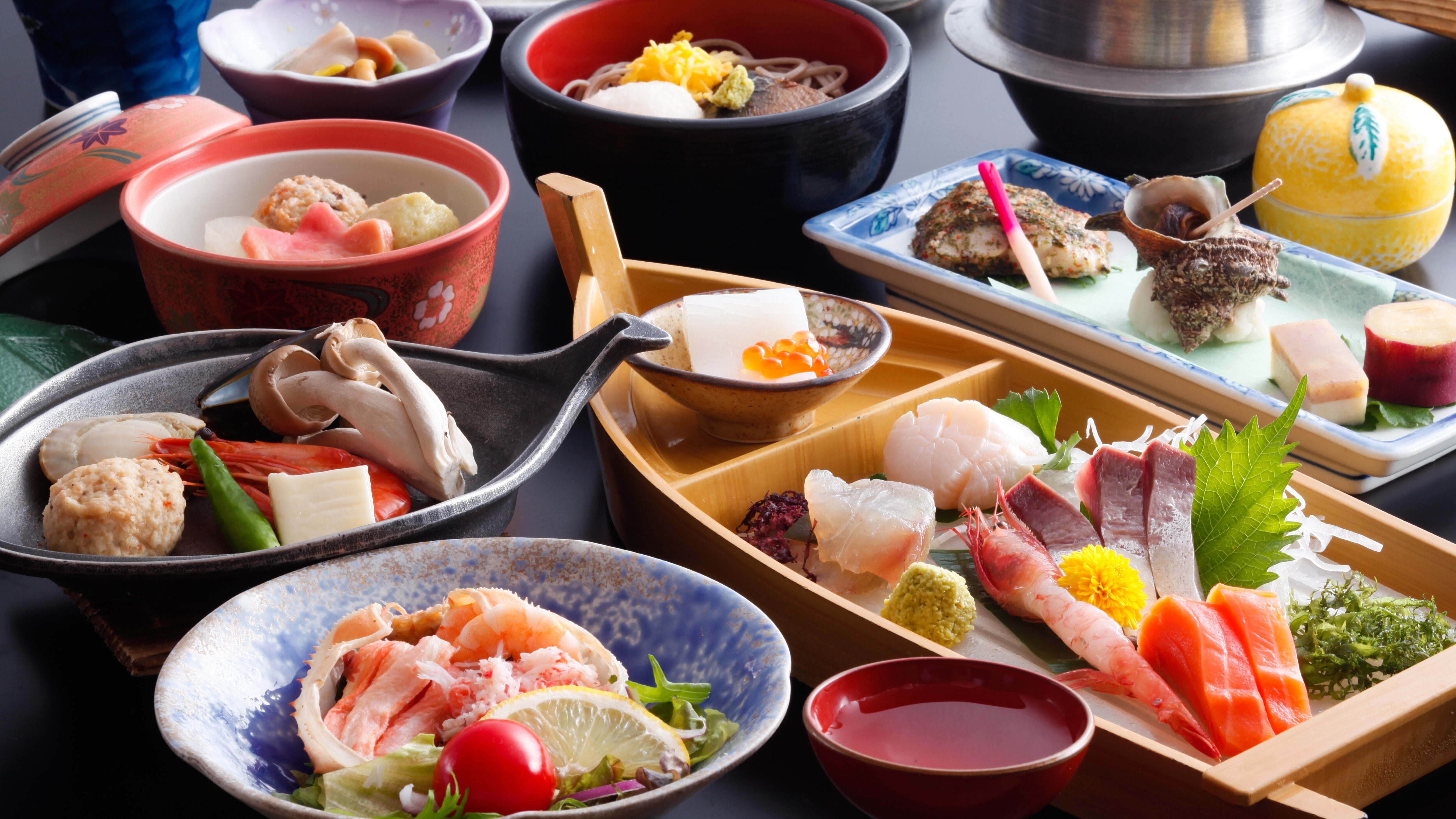 Basic evening & ldquo; Shio Kaiseki & rdquo;
