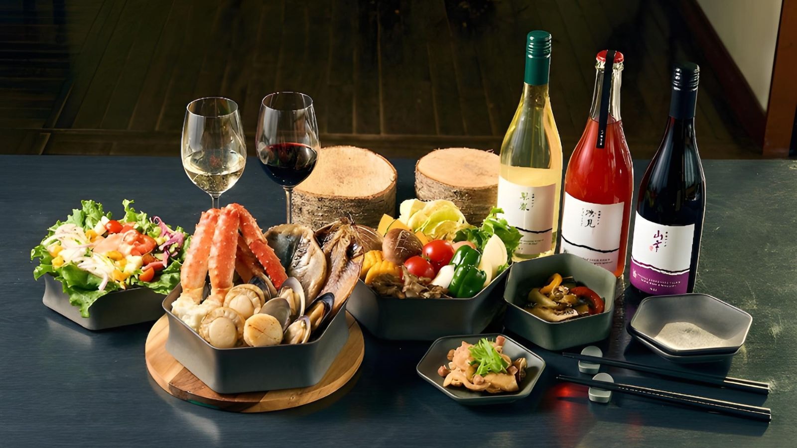 Image of a seafood BBQ dish
