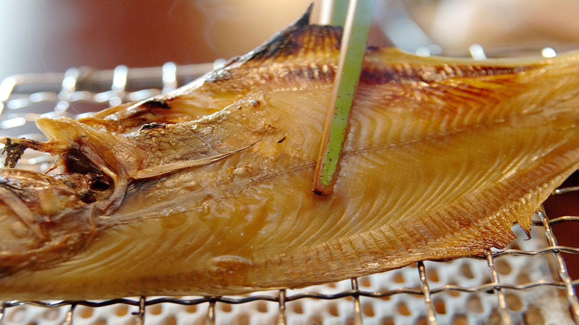 Breakfast selectable grilled fish