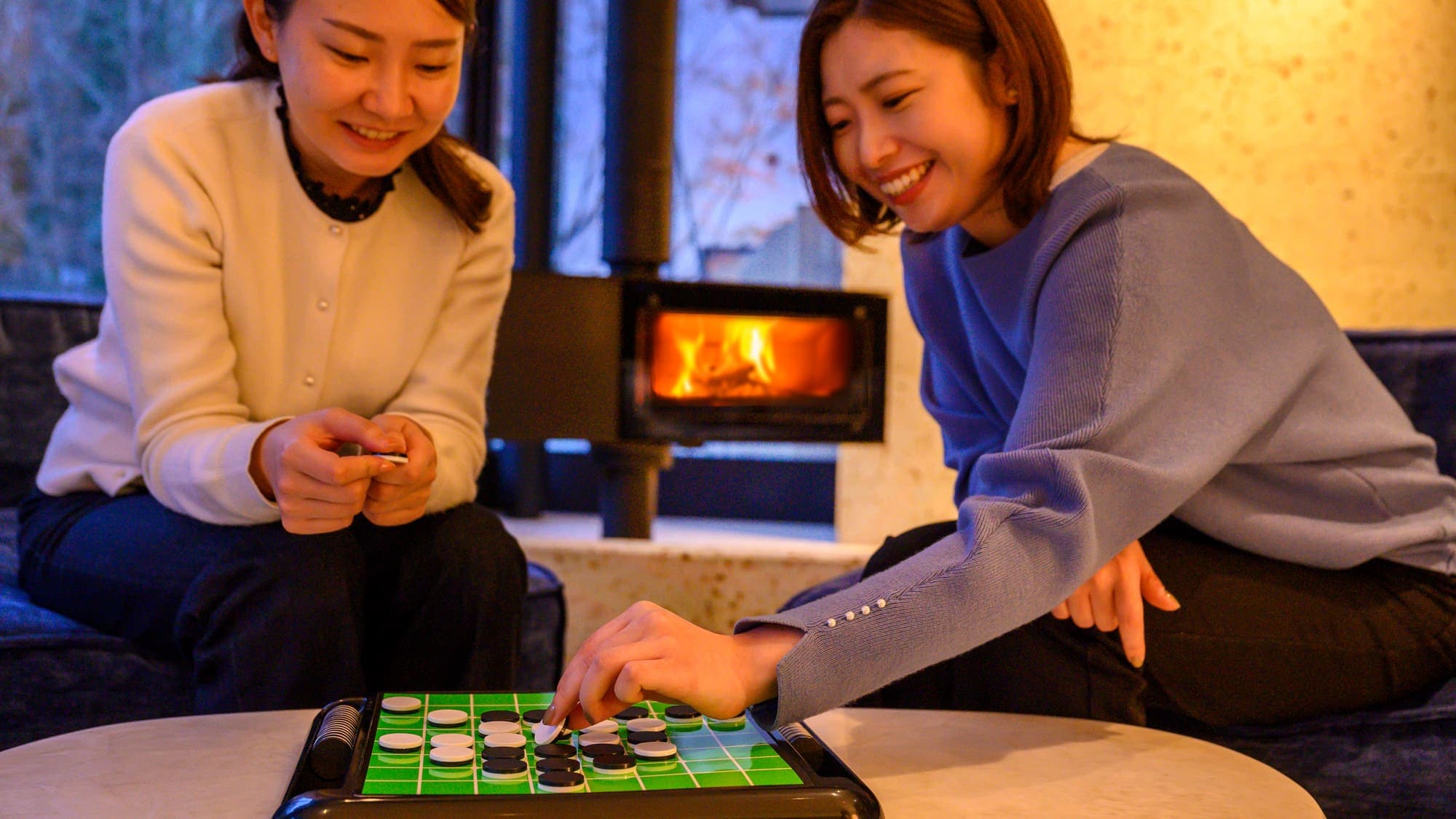 【全包飯店】晚餐後，在休息室享受奧賽羅時光♪