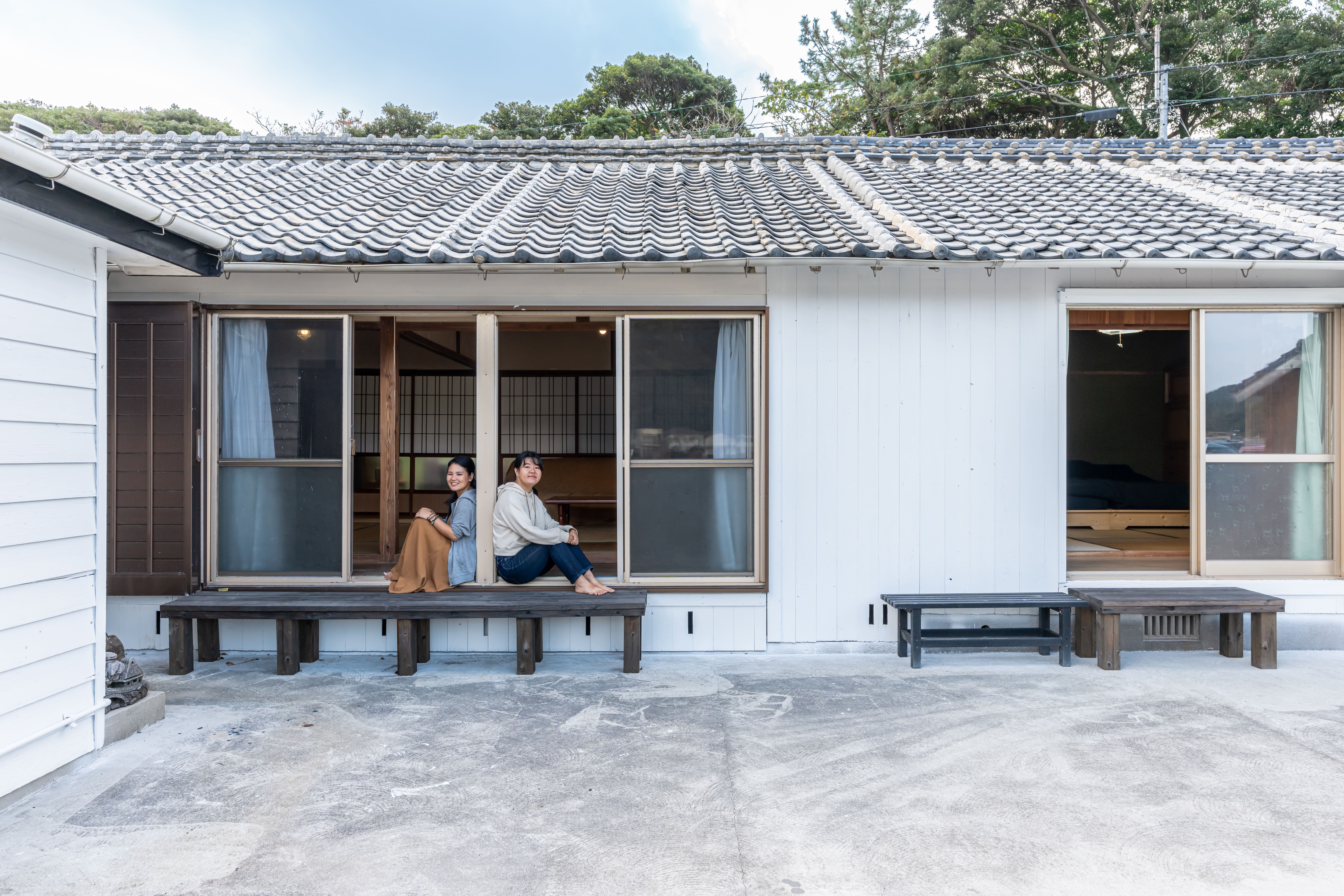 A pleasant veranda
