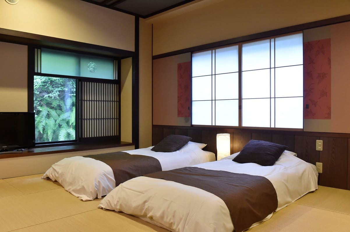Mountain 菴 Japanese-style room twin with massage chair