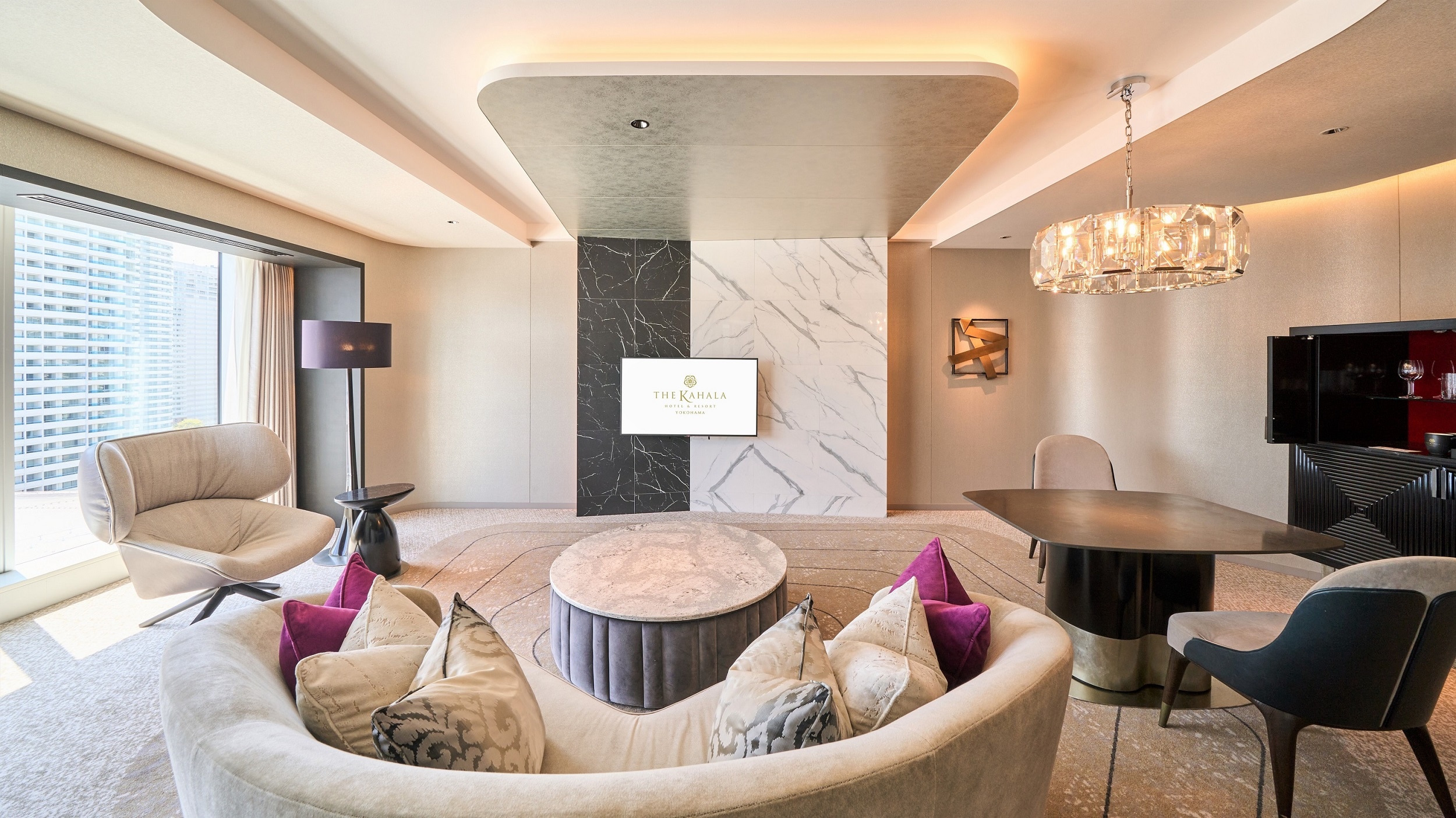 거실 (이그제큐티브 스위트 트윈)