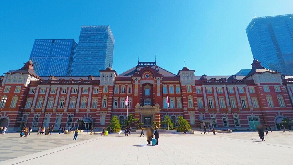 Tòa nhà ga gạch đỏ Tokyo