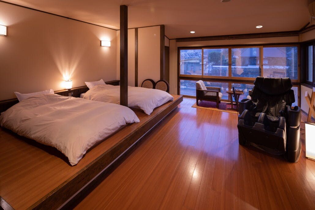 Japanese modern Western-style room with massage chair
