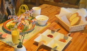 Breakfast set menu