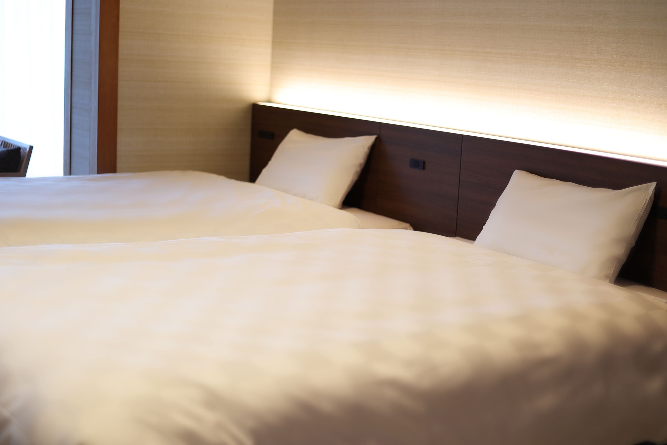 Modern Japanese style twin room