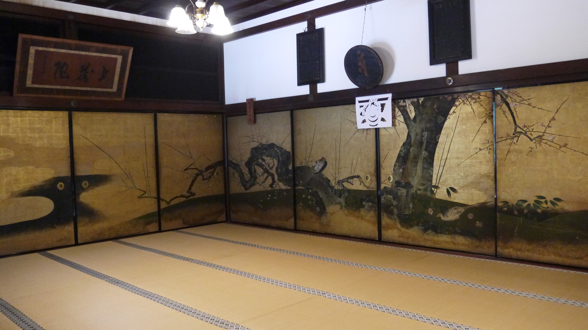 [Fusuma painting]