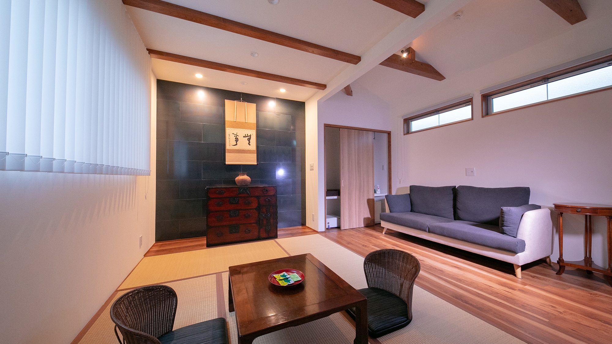 Maisonette Suite ■Niyama■　Japanese-Western style room with semi-open-air bath