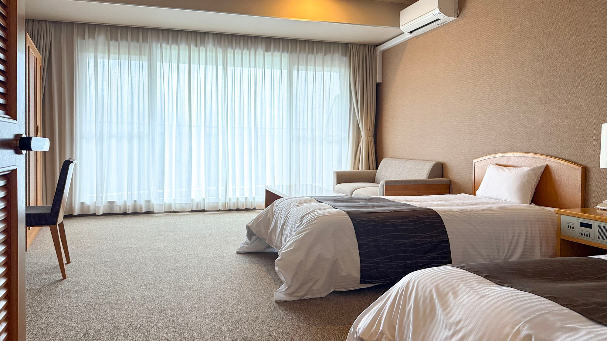 ・【Twin】A bright and comfortable atmosphere. Forget about your daily routine and relax.