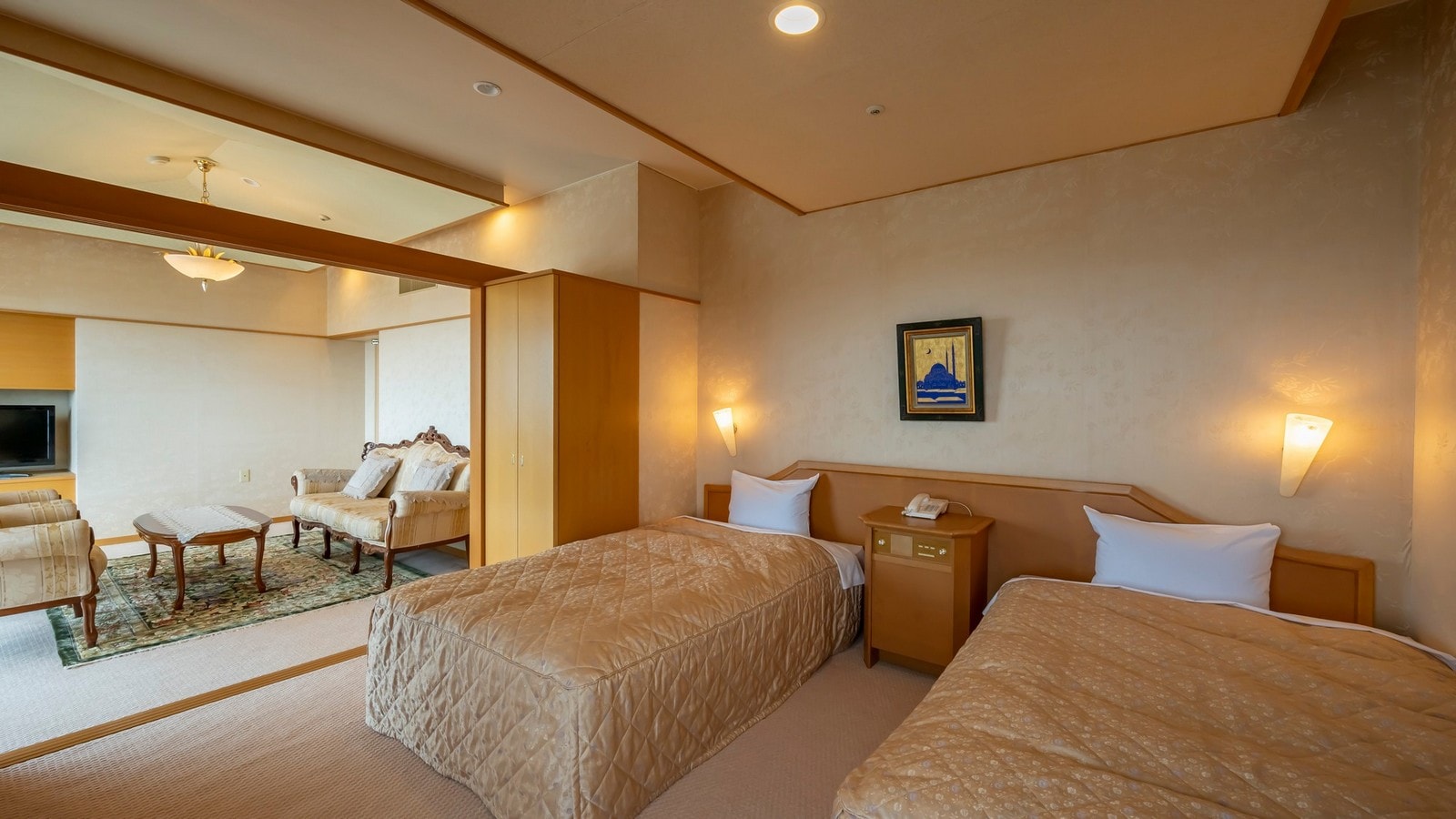 [Panorama Suite Zuikaku with open-air observation bath]