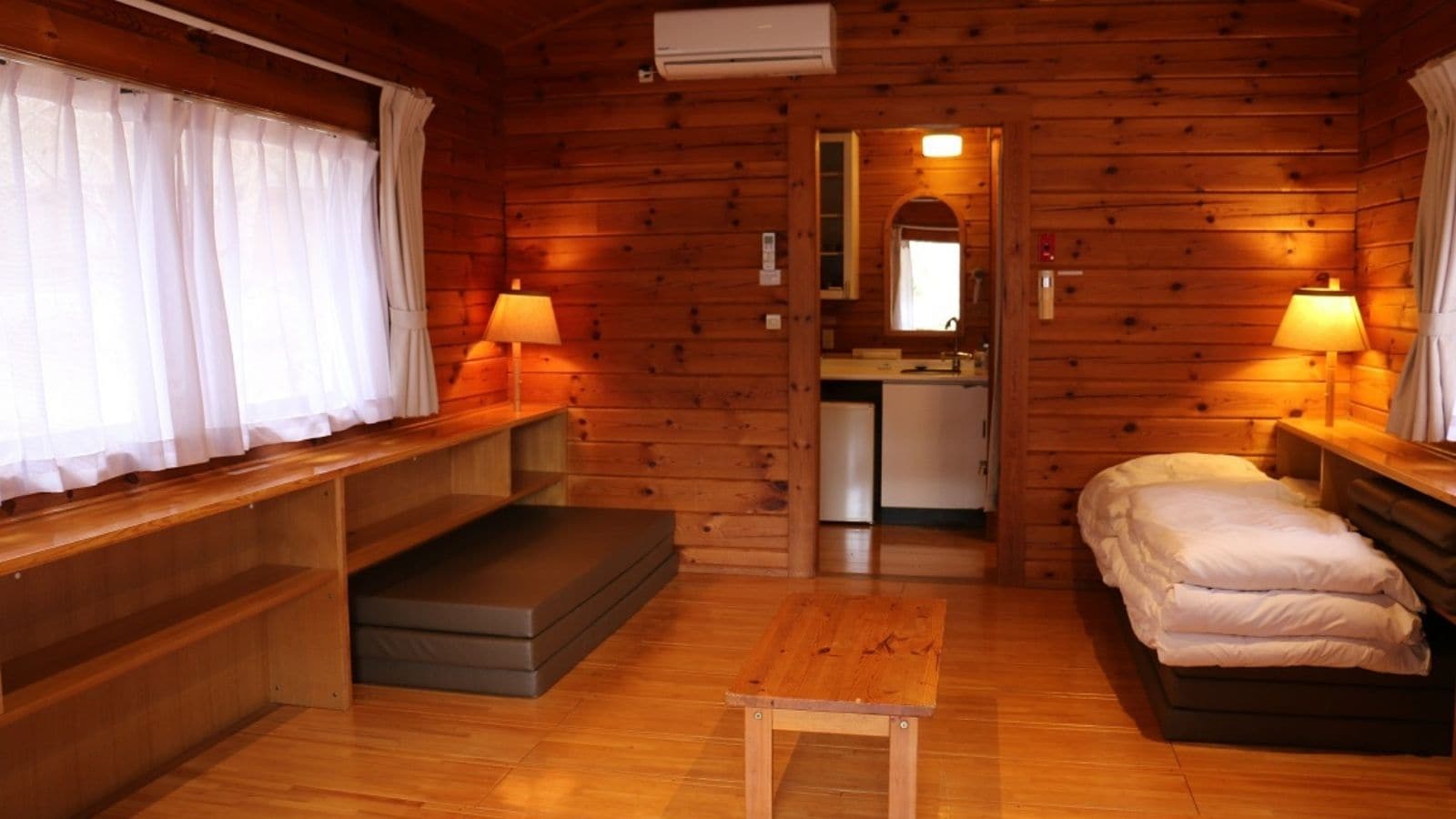 小屋/星空營地風格室內