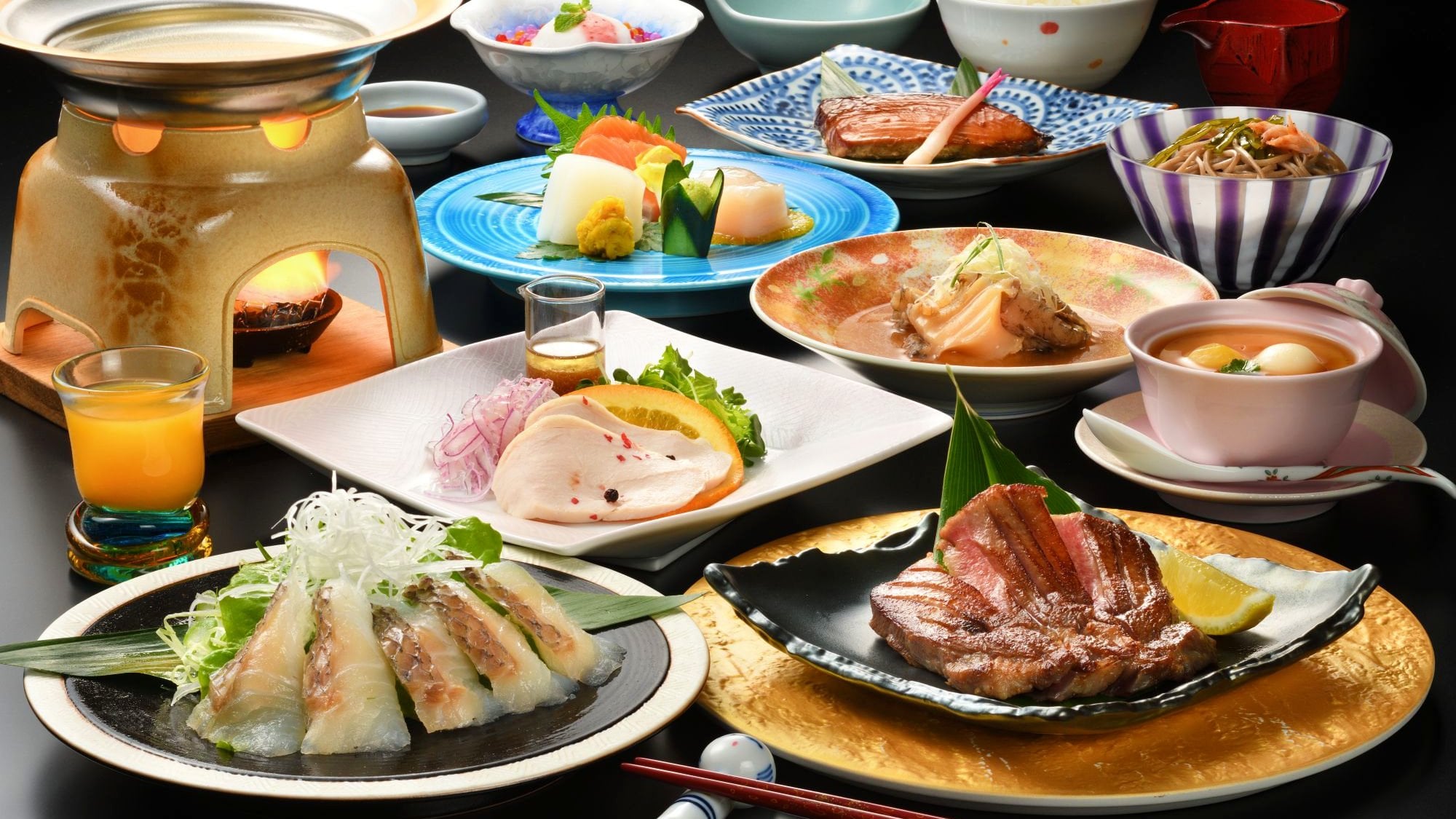 Luxury "Beef Tongue" Teppanyaki Set (April 4, 2025 - Serving example)