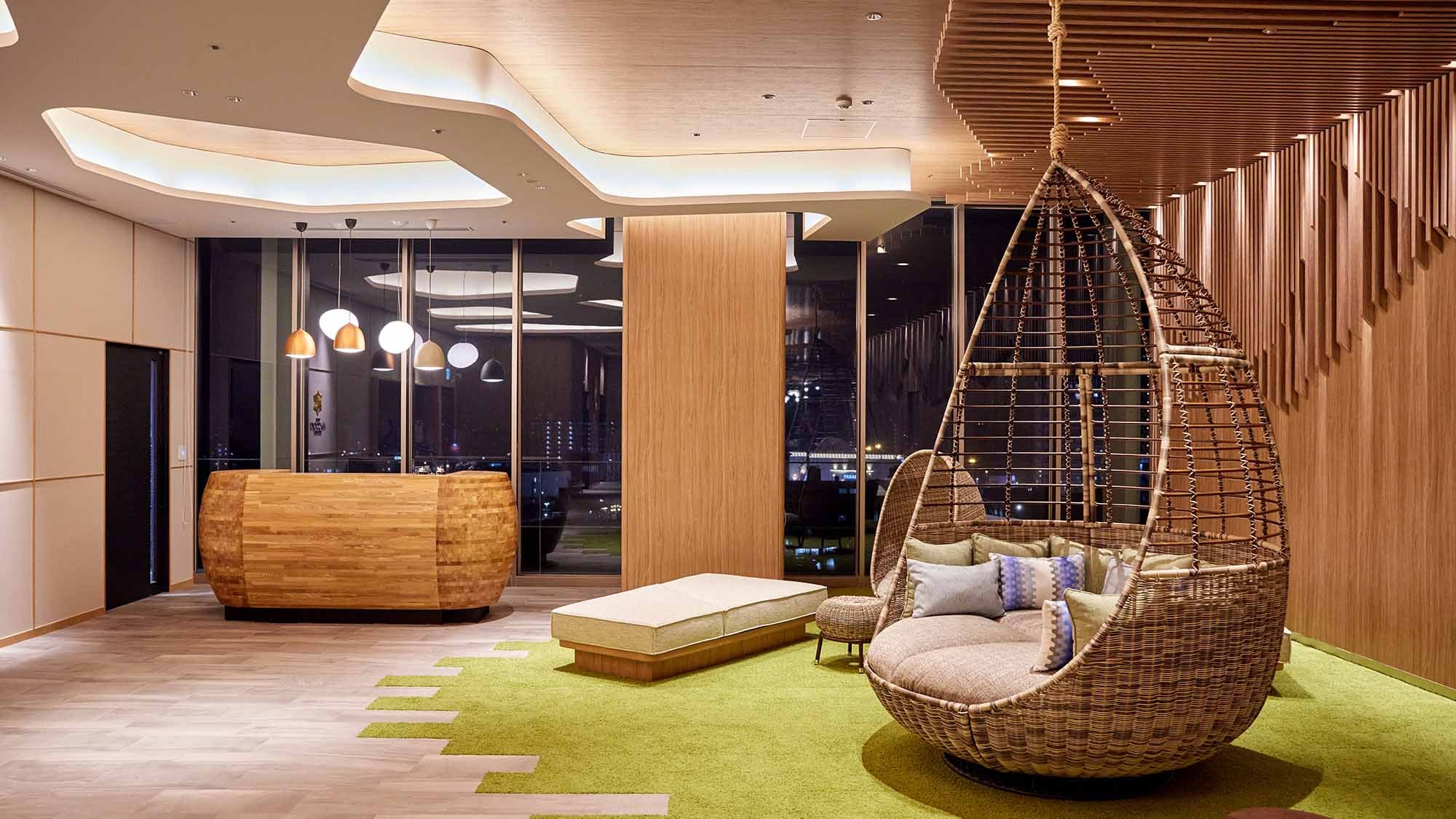 front lobby
